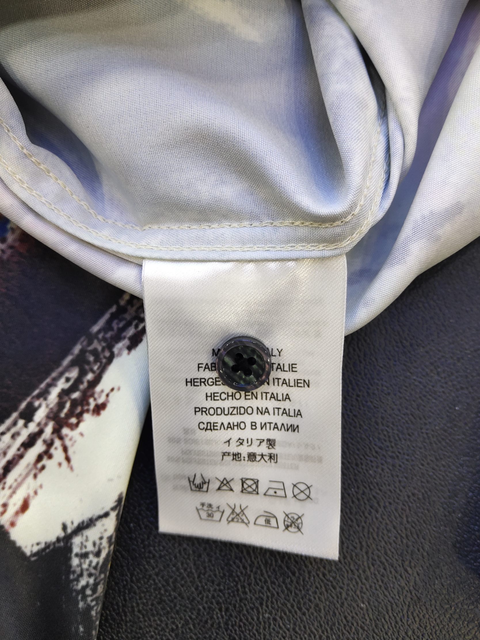 McQueen アレキサンダーマックイーン トレーナーコピー 長袖 春 メンズシャツ トップス カラフル プリント ビジネス ホワイト_7