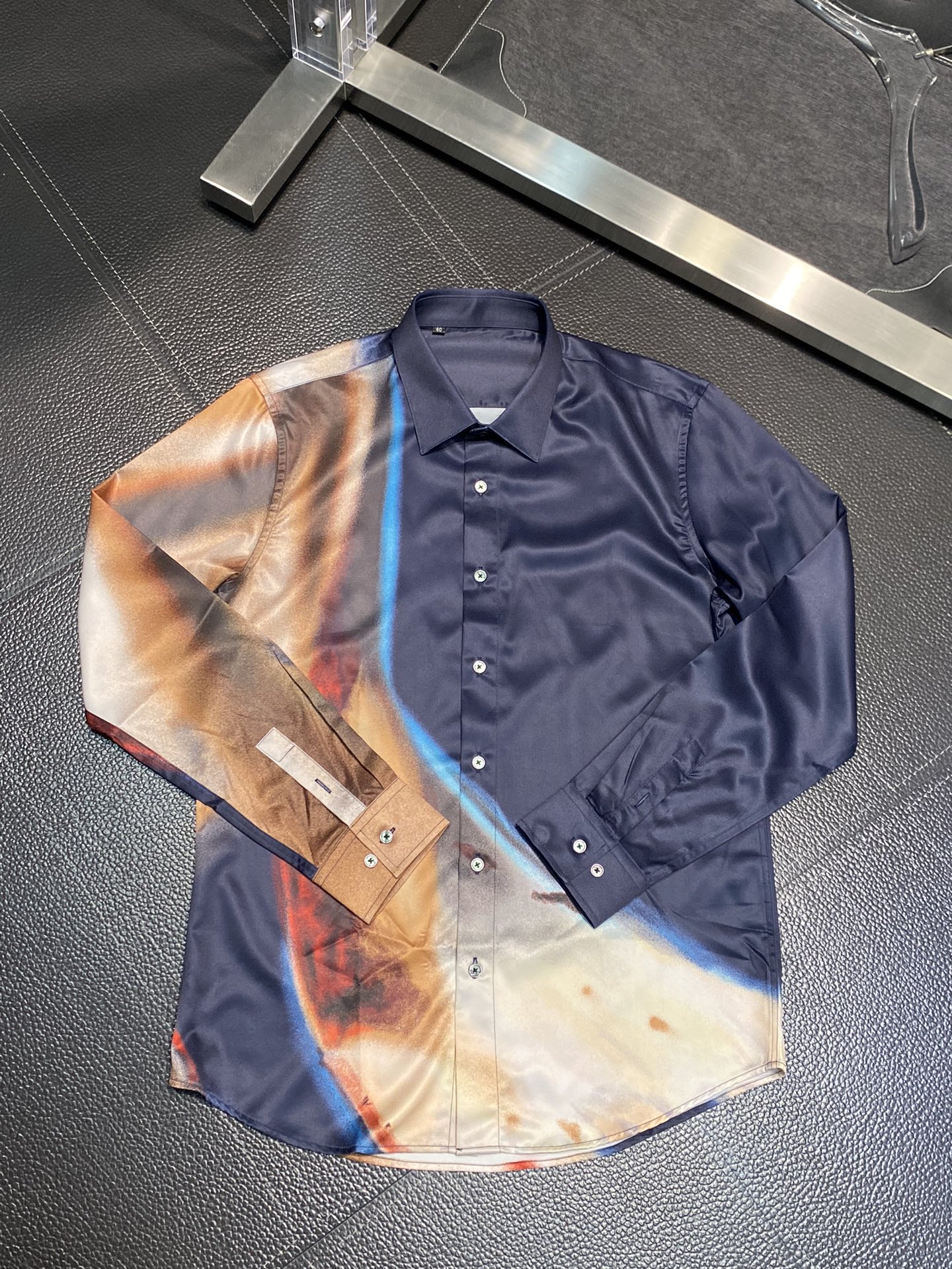 McQueen アレキサンダーマックイーン シャツコピー 長袖 トップス ビジネス カジュアル 無地 カラフル 2色可選_2