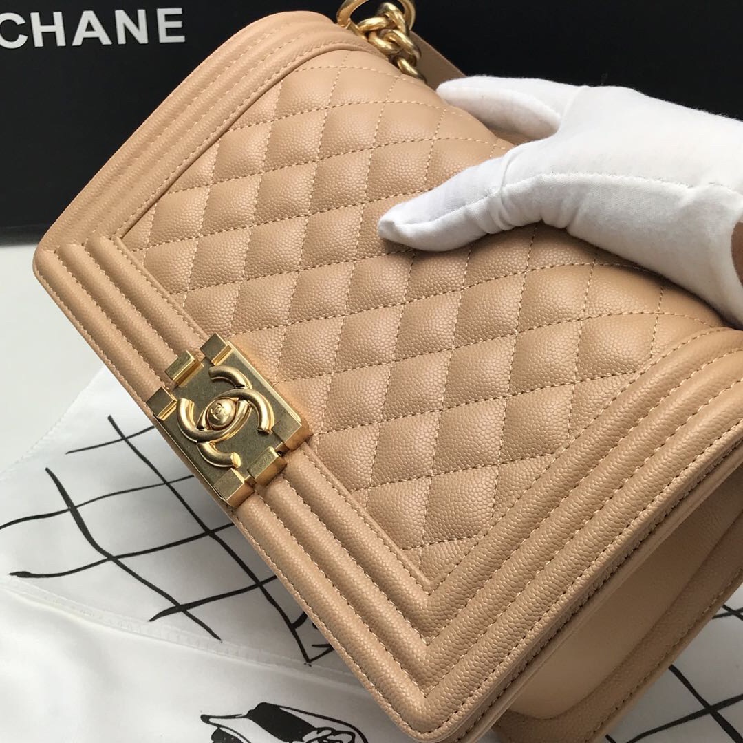 シャネル CHANEL限定 スーパーコピー バッグ レザー カーキ 軽量 チェーンバッグ 人気_1