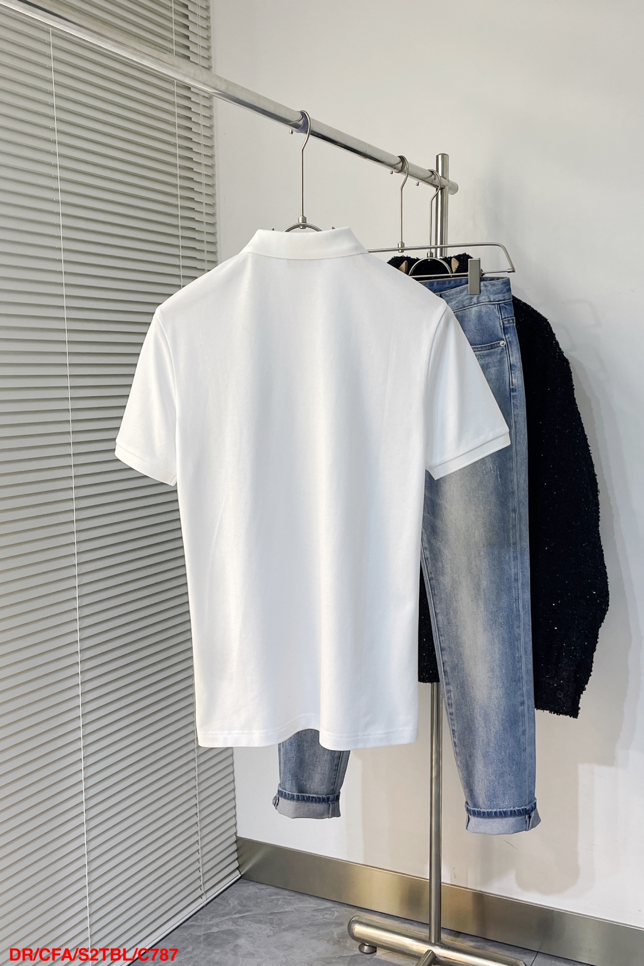 ディオールトップコートスーパーコピー ポロシャツ トップス シャツ 半袖 春夏新作 シンプル 通気性いい シンプル 2色可選_5