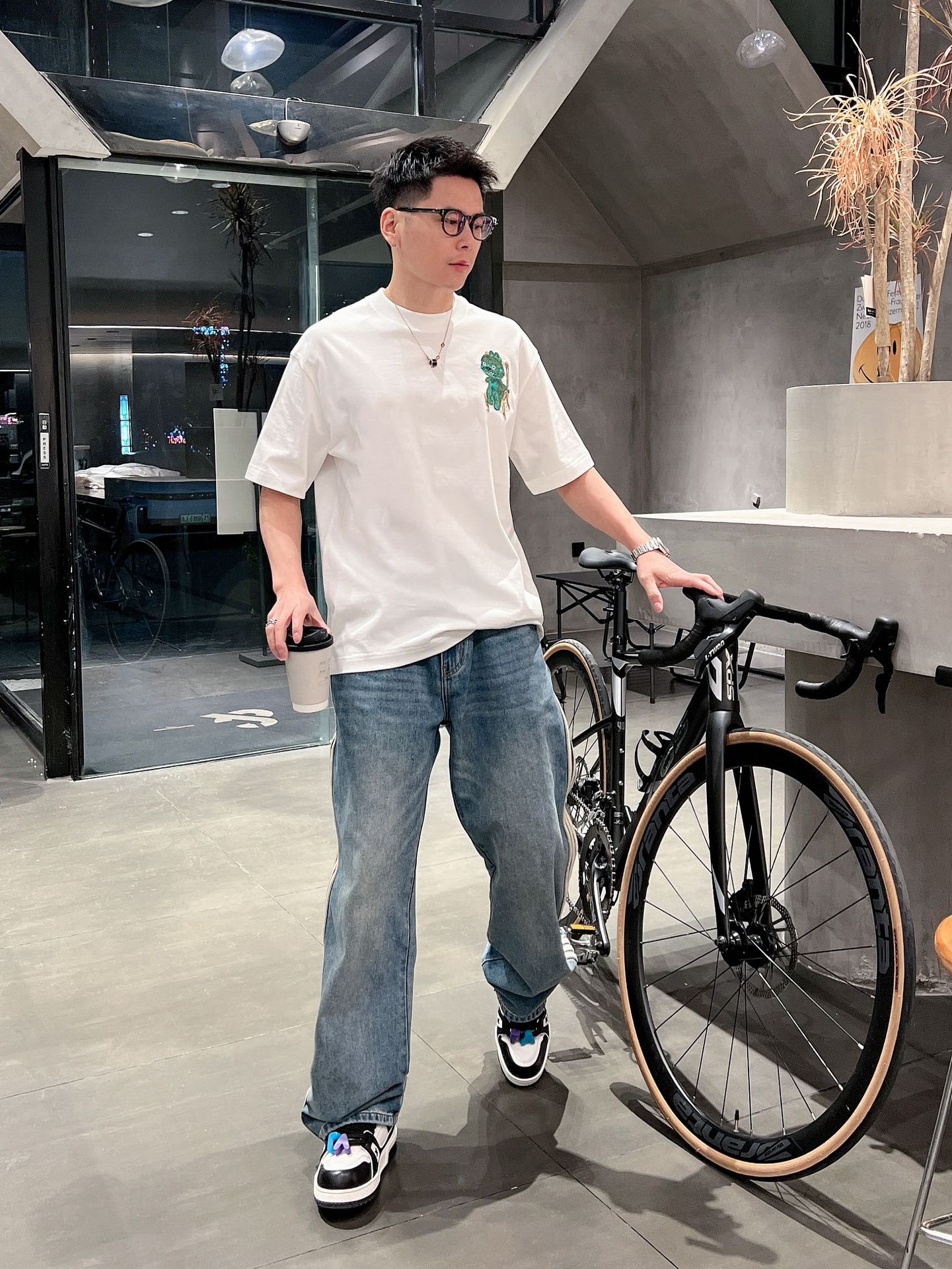 ディオールtシャツ激安通販 トップス tシャツ 短袖 純綿 シンプル 丸首 弾性がいい ロゴプリント 人気服 ホワイト_7