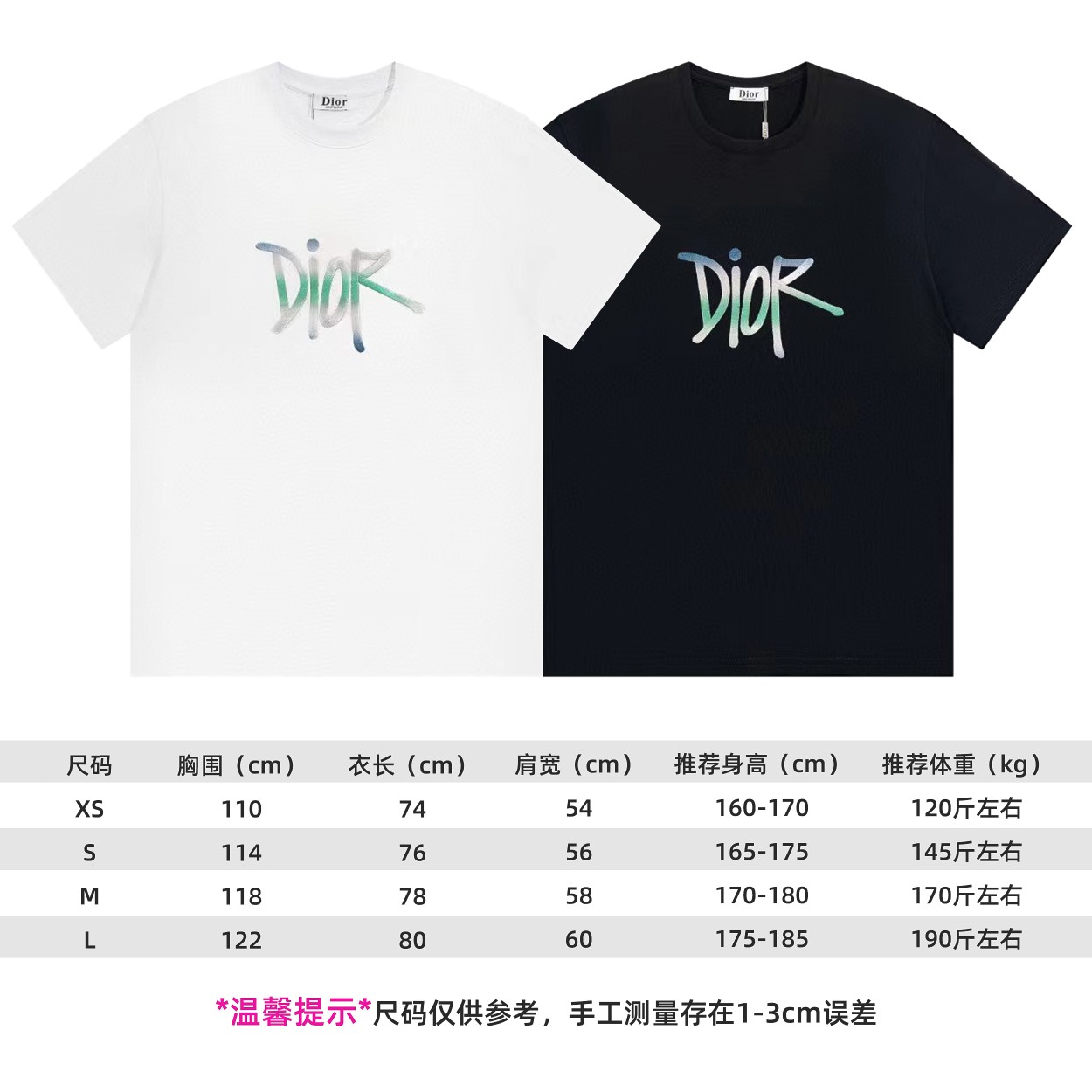 驚きの破格値2024 新着 ディオールt偽物 純綿 トップス 短袖Tシャツ 日常用 ロゴ刺繍 春新品 男女兼用 2色可選_9