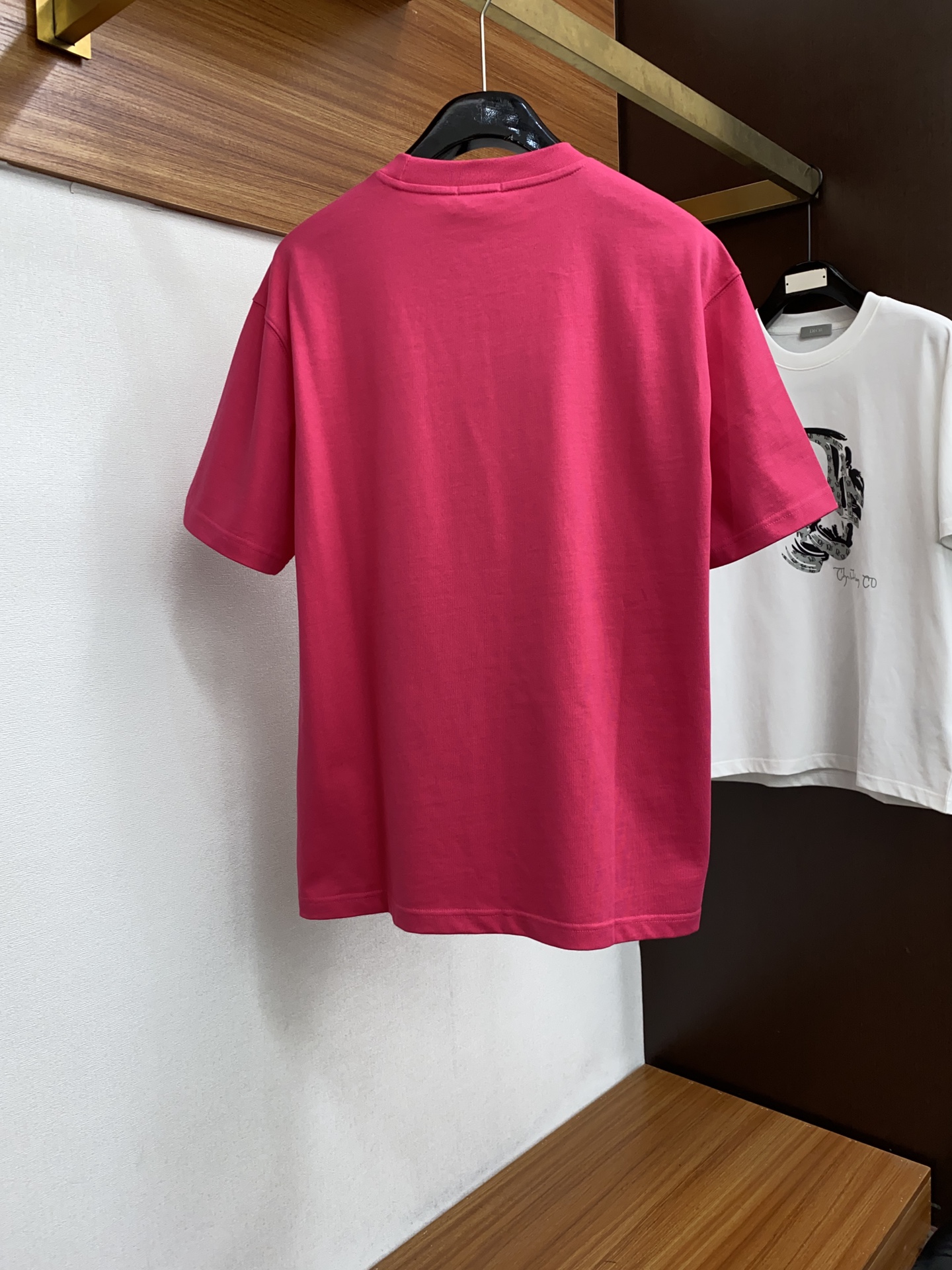 限定人気品★セール！ディオール、リップ偽物 短袖 トップス 純綿tシャツ プリント 柔らかい 夏品 個性的 レッド_9