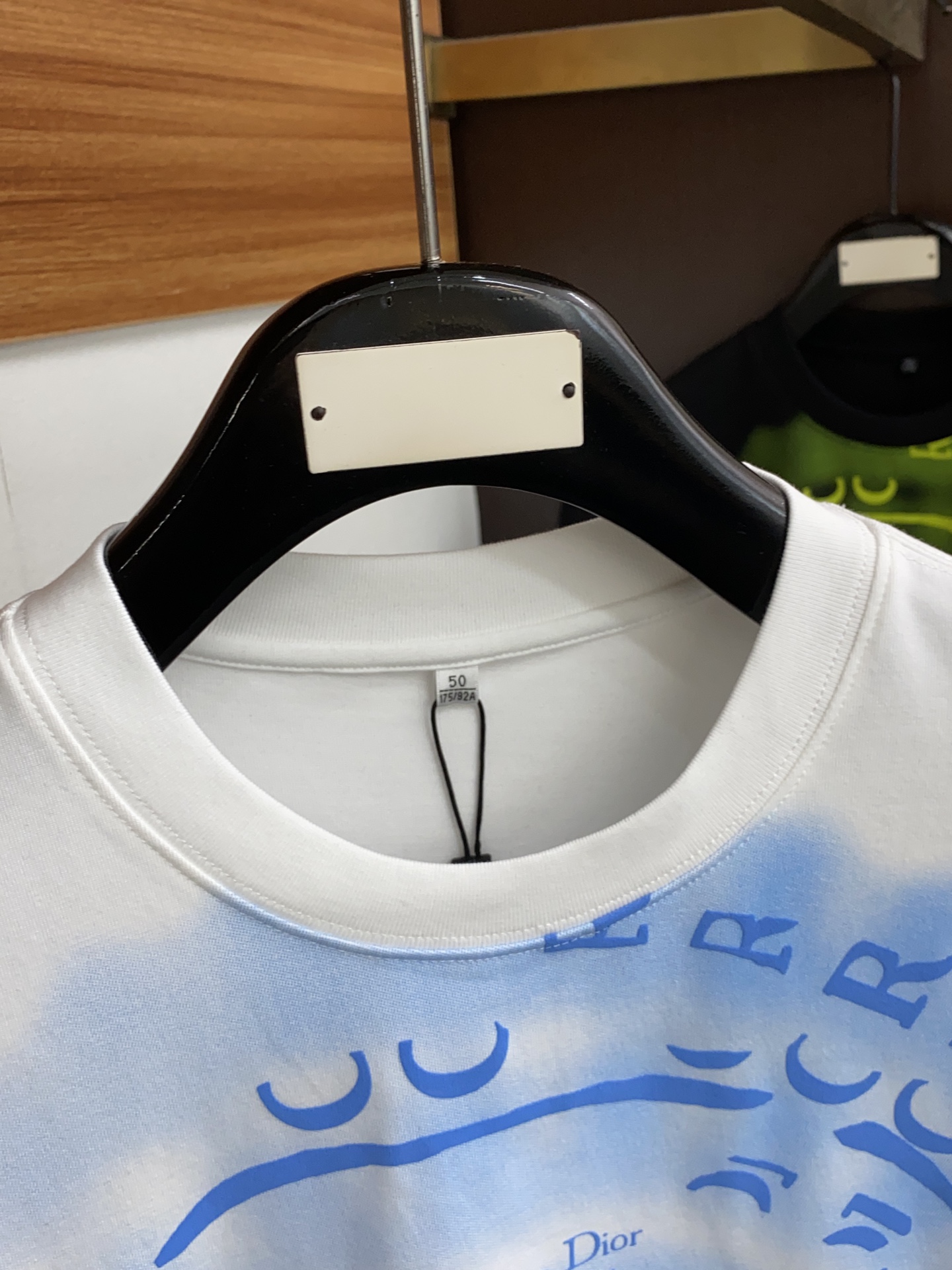 NEW夏の ディオール ムッシュとはスーパーコピー tシャツ 純綿 トップス プリント 柔らかい ホワイト_3