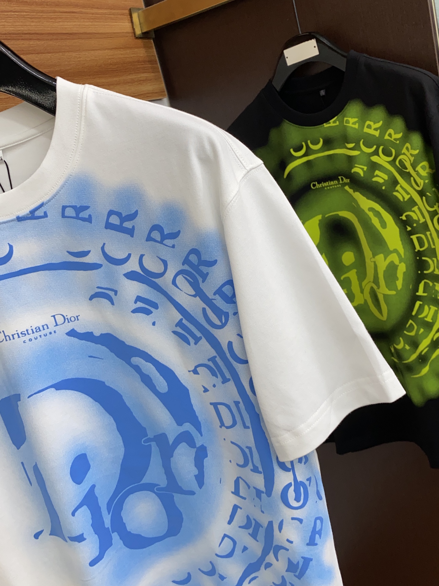 NEW夏の ディオール ムッシュとはスーパーコピー tシャツ 純綿 トップス プリント 柔らかい ホワイト_4