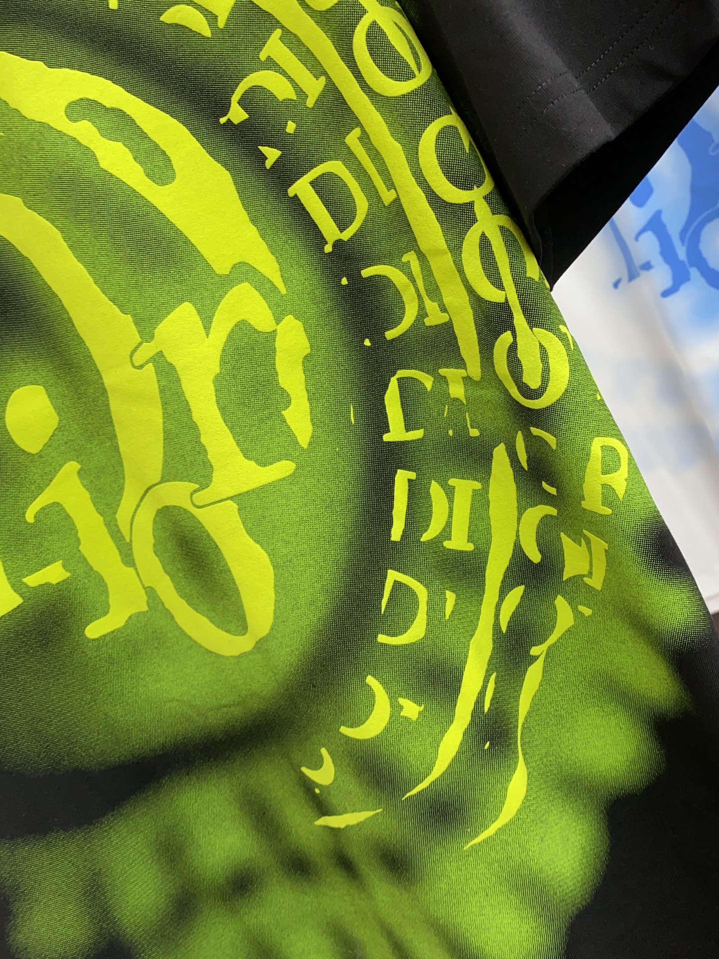 NEW夏の dior ムッシュ激安通販 tシャツ 純綿 トップス プリント 柔らかい ブラック_5
