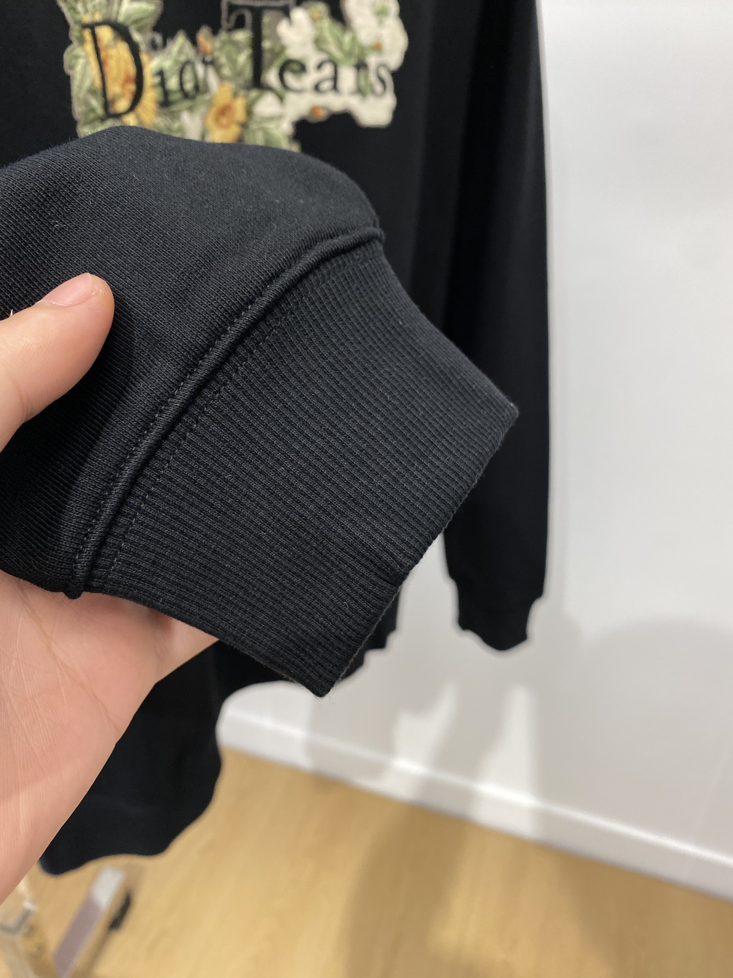 ディオールパーカー激安通販 フードなし シンプル プリント トップス 快適 人気販売 ゆったり ホワイト_14