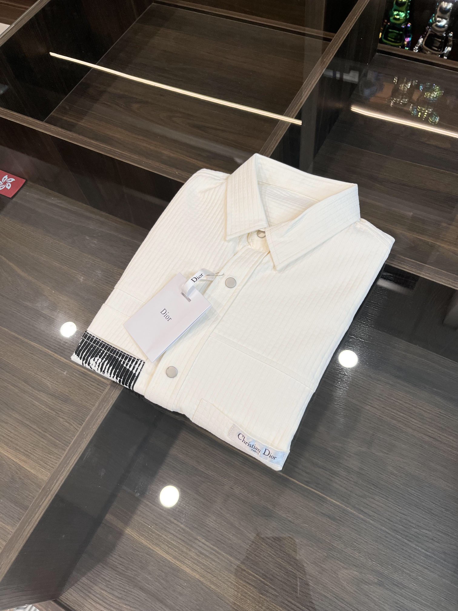 ディオールの服スーパーコピー アウター 触り心地のいい  メンズ シャツ トップス ビジネス 柔らかい 快適 ホワイト_4