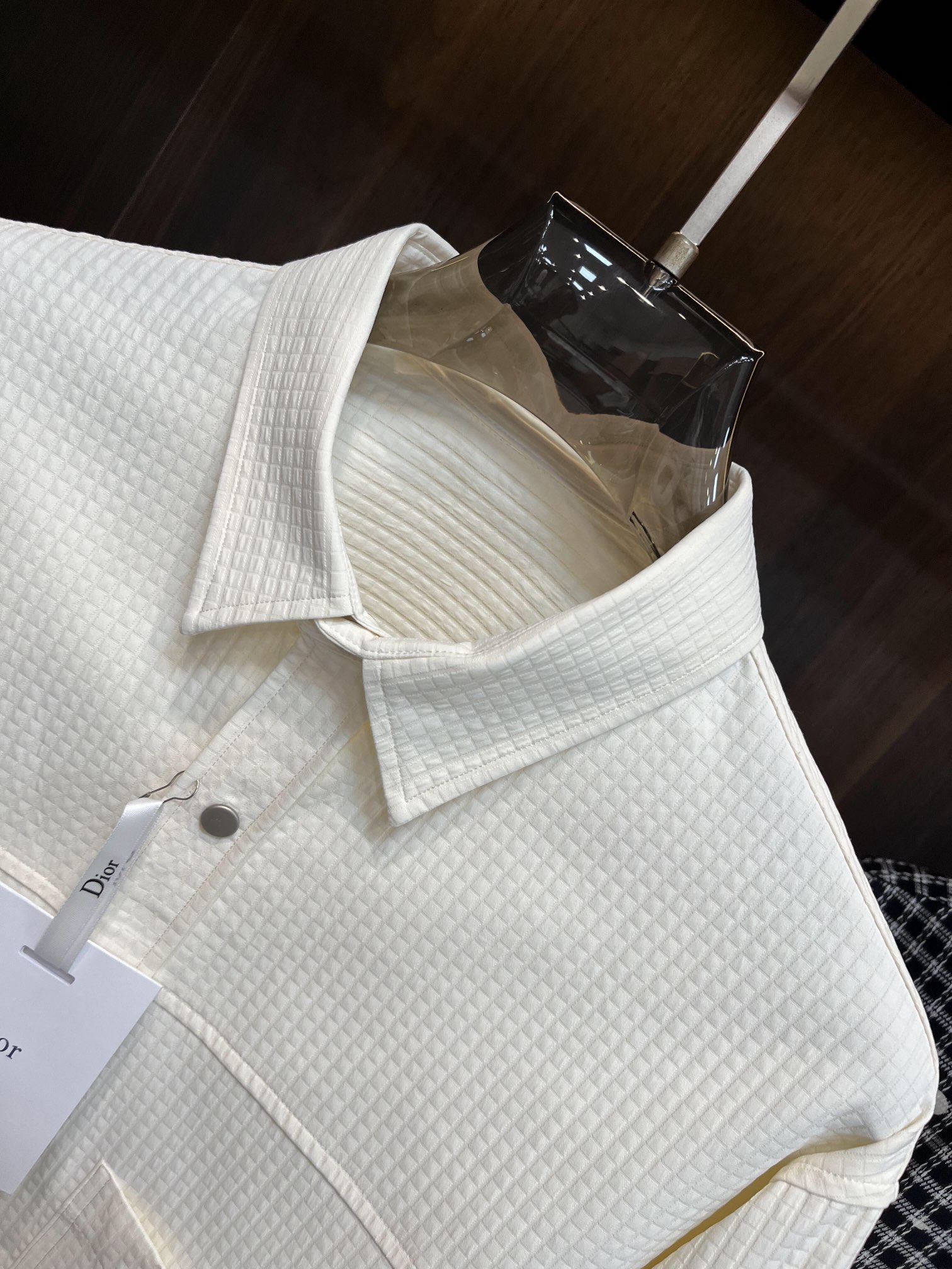 ディオールの服スーパーコピー アウター 触り心地のいい  メンズ シャツ トップス ビジネス 柔らかい 快適 ホワイト_5