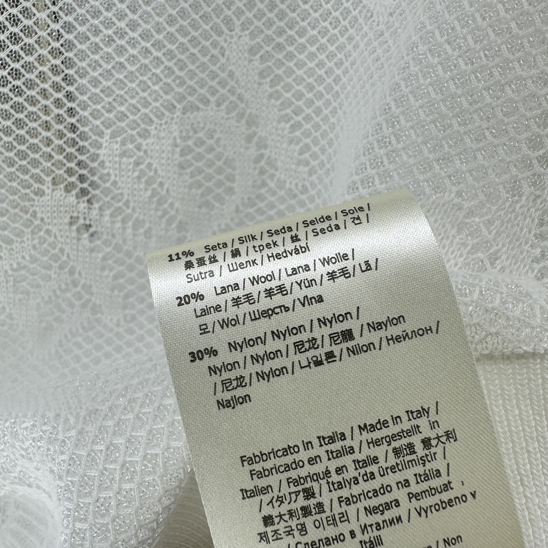 フェンディ 激安通販 コピー 半袖 Tシャツ ウール ホワイト 柔らかい 花柄_5