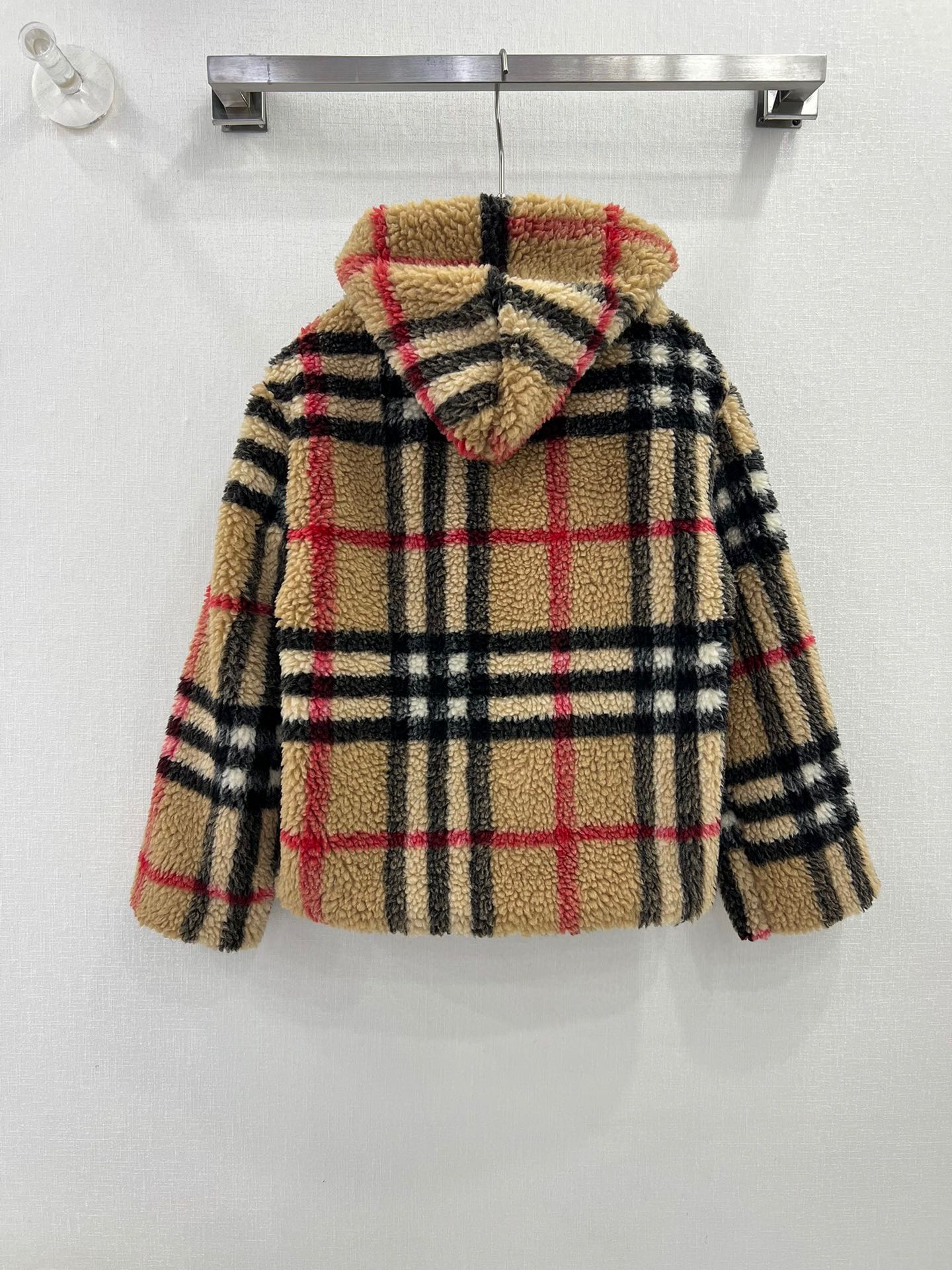 burberry ジャケットＮ級品 アウター 中綿 コート 格子模様 フード付き 秋冬新品 暖かい ファッション ブラウン_2