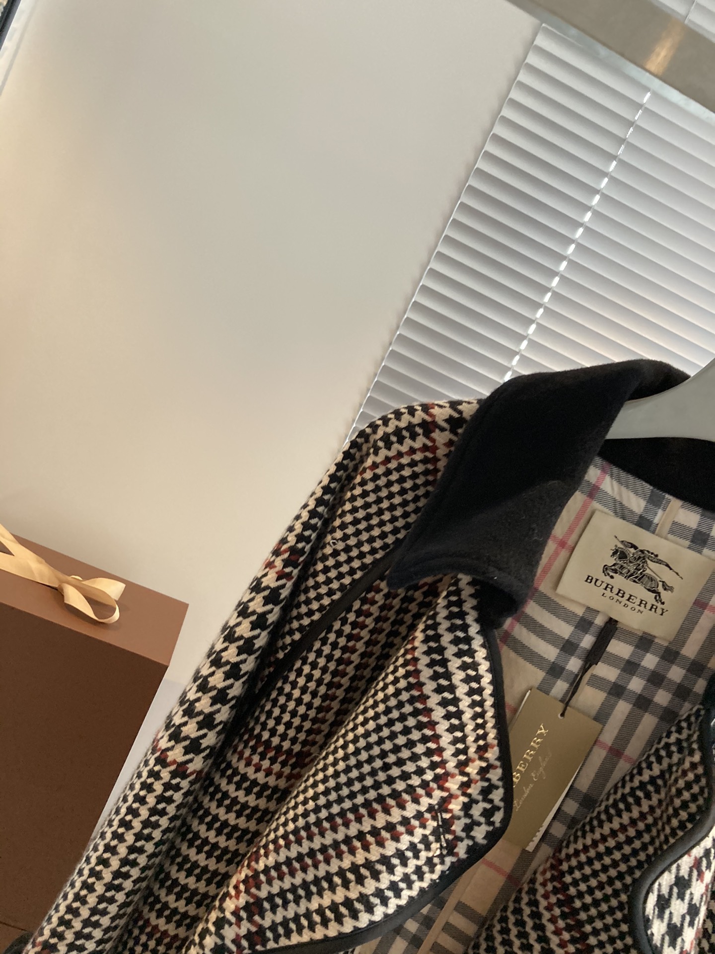 バーバリー メンズ アウタースーパーコピー コート アウター  暖かい 冬服 高級感 ウール 格子模様 ロング グレイ_9