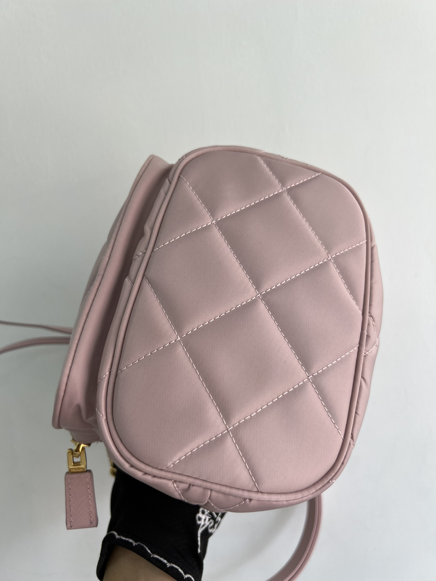 プラダカバンＮ級品 持ちバッグ チェーンバッグ ナイロン レディース ミニバッグ 人気商品 実用 ピンク_3