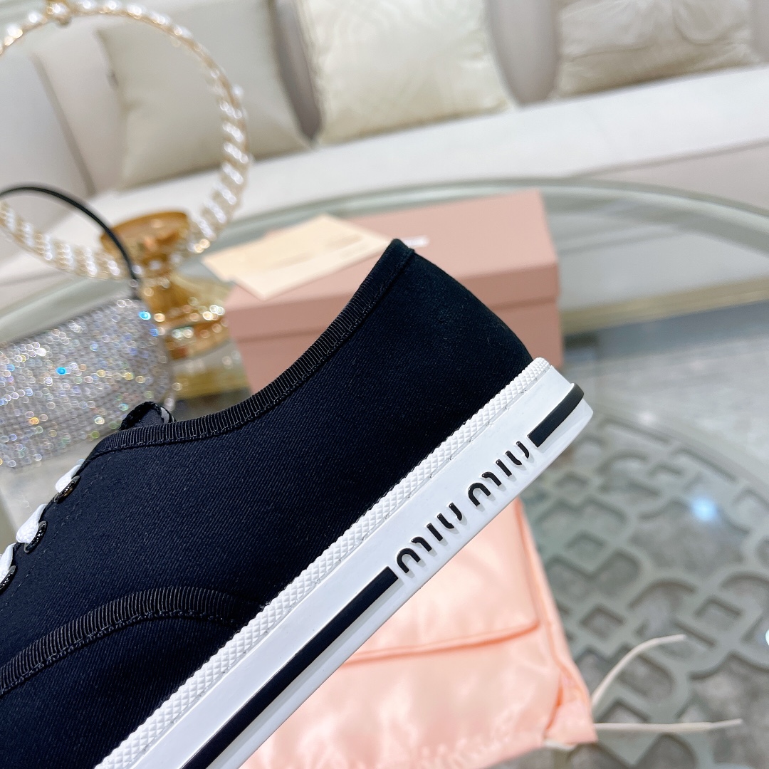 miumiu バレリーナＮ級品 カジュアルシューズ ダイヤモンド飾り ファッション 運動シューズ 牛革 ゴム底 人気販売 ブラック_8