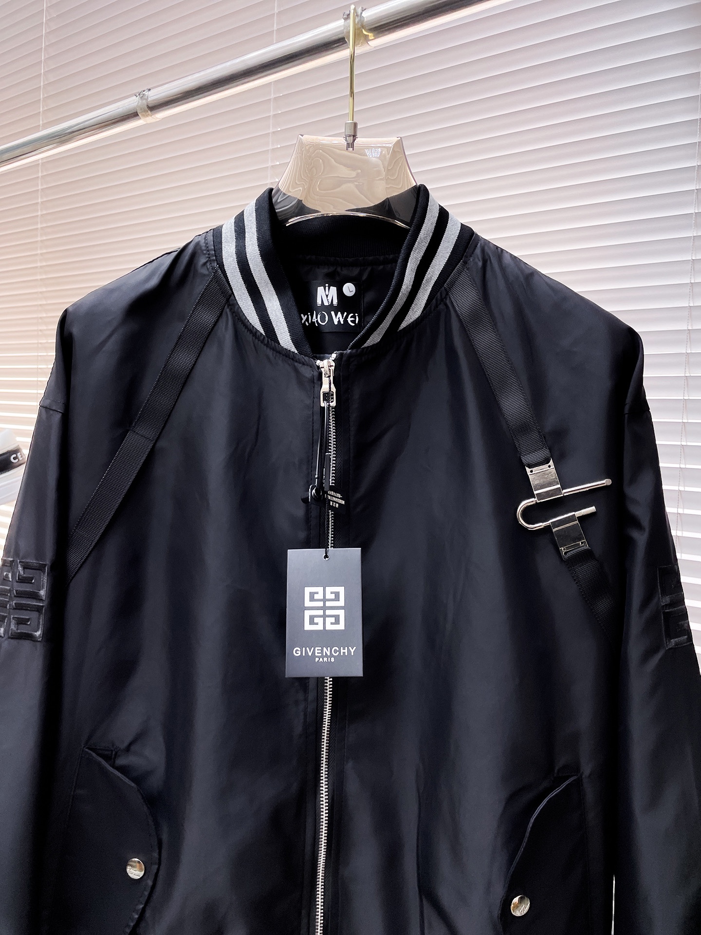 ジバンシィ n級品 コピー ジャケット コットン ブラック 高級 カッコイイ_2