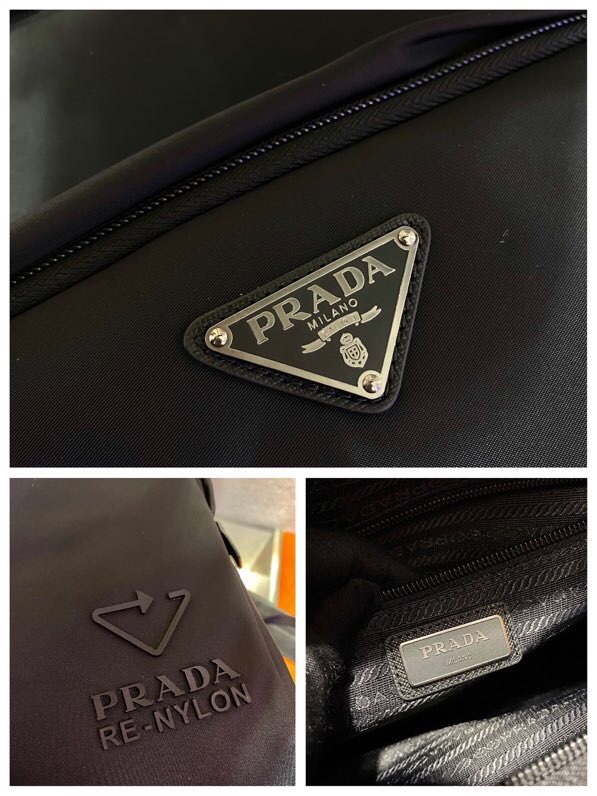 爆買い品質保証 prada 素材Ｎ級品 牛革 柔らかい 人気 肩掛けバッグ シンプル 旅行 ナイロン 実用 メンズ ブラック_9