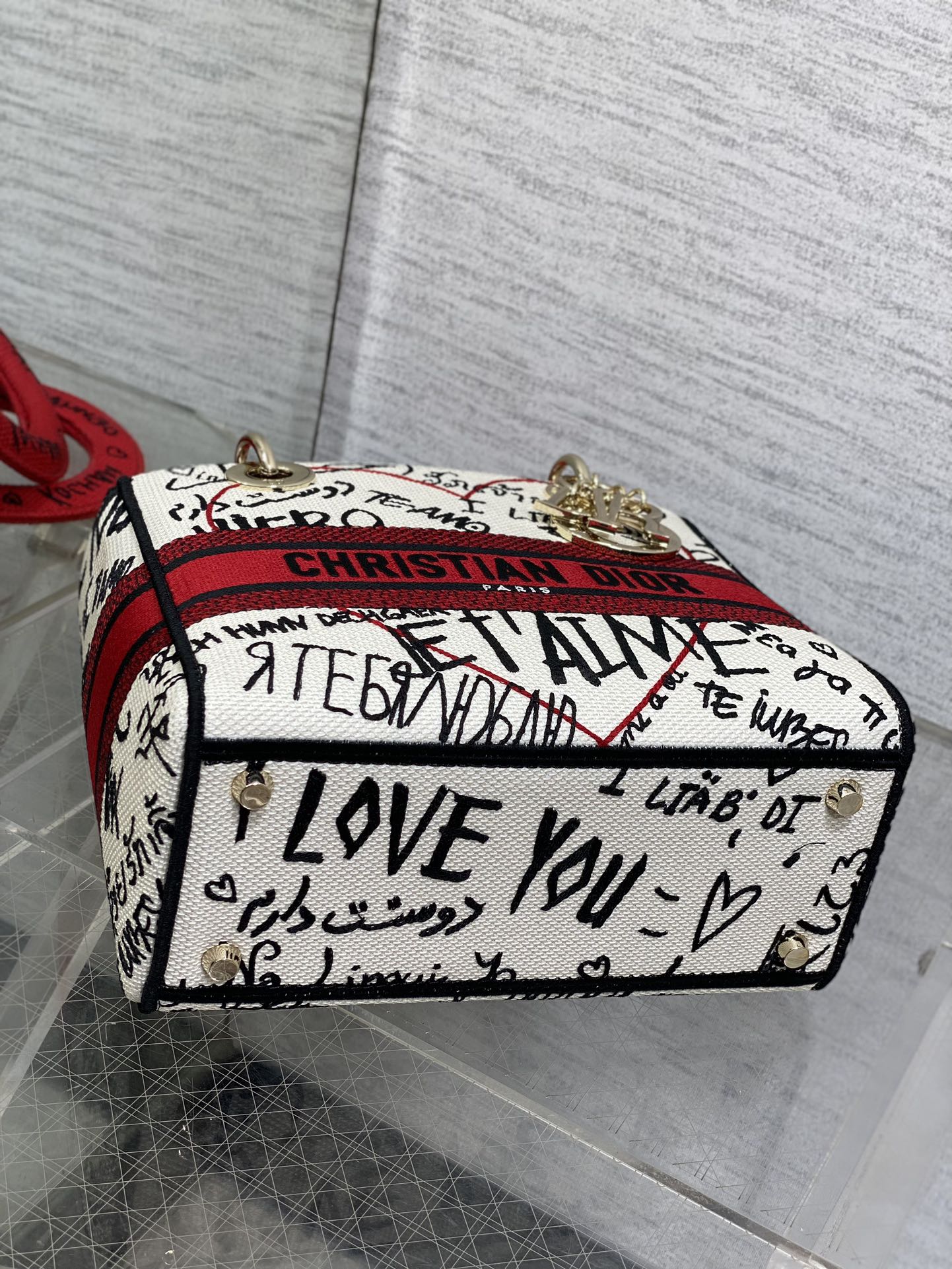 ディオール ショルダー バッグコピー 持ちバッグ 牛革 刺繍 シンプル 綺麗！ピコット レディース カラフル レッド_6