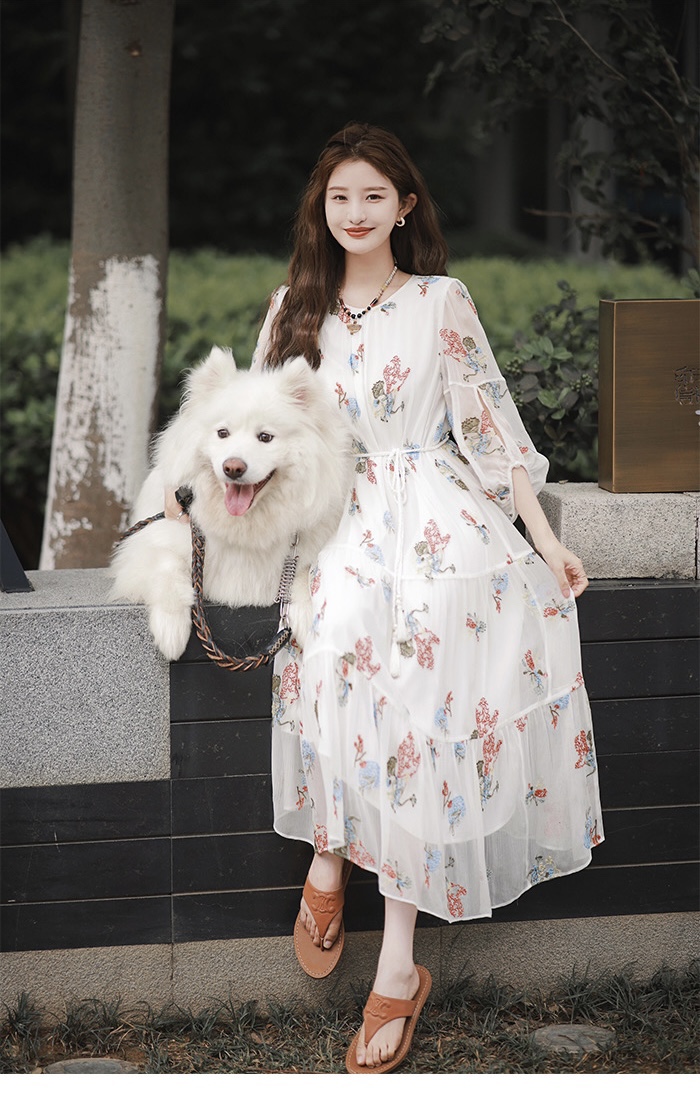 ディオール バッグ メンズ激安通販 レディース ワンピース スカート 夏服 薄い カラフル 可愛い 人気 ホワイト_6