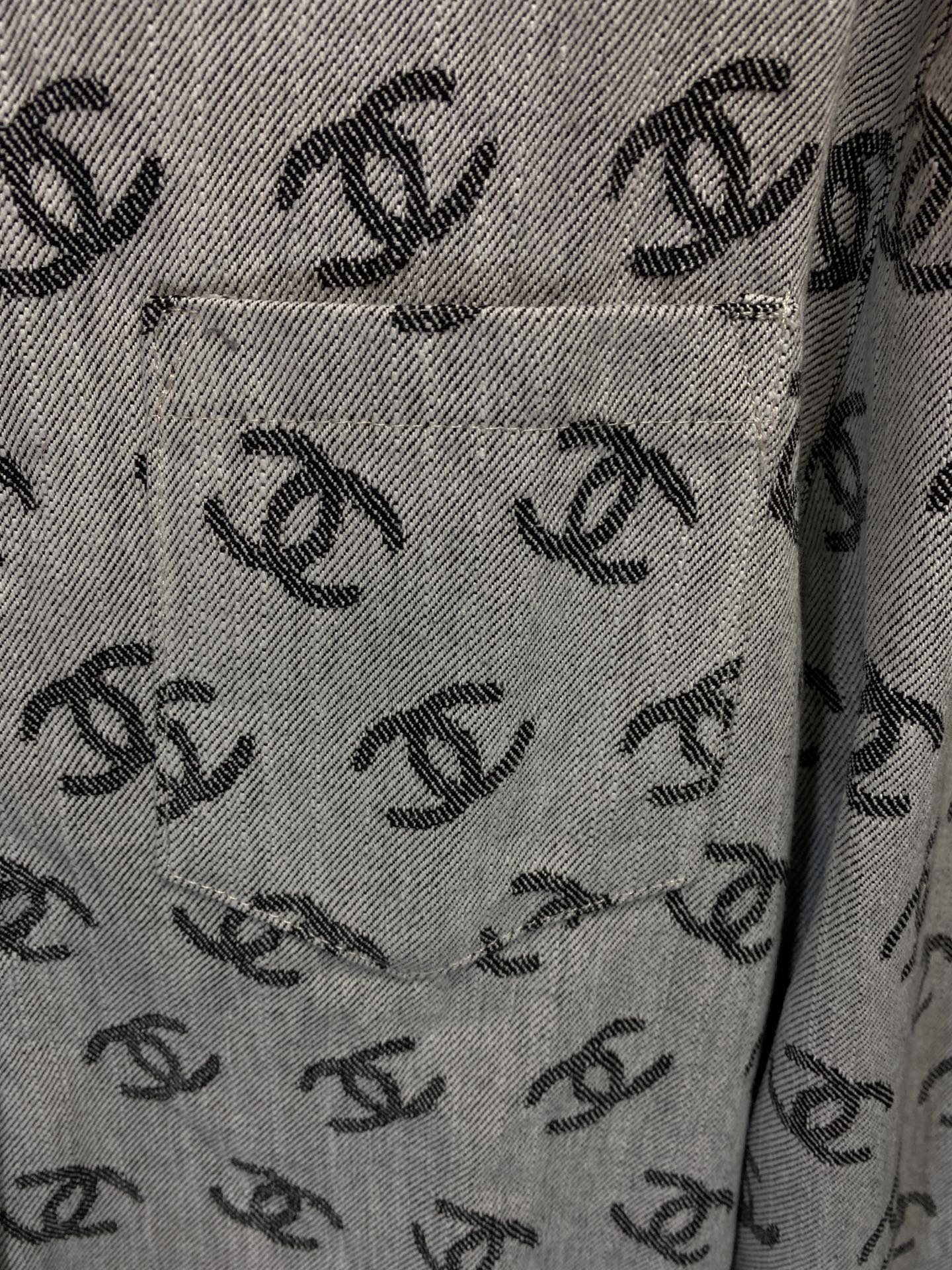 HOT品質保証 chanel ジャケット激安通販 アウター トップス 花柄 ファッション カップル グレイ_4