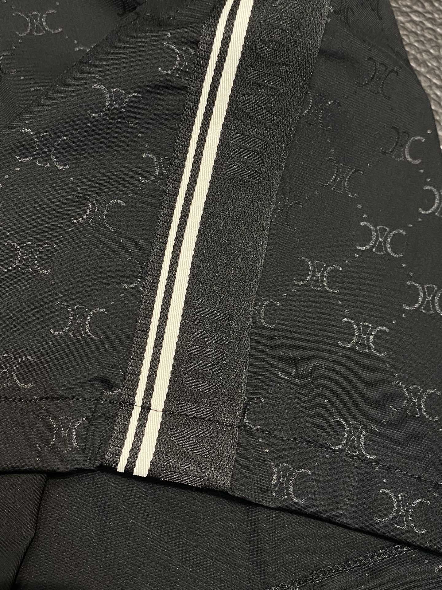 セリーヌ パンツ サイズ激安通販 純綿 ショットパンツ 柔らかい シンプル ズボン 品質保証 ブラック_6