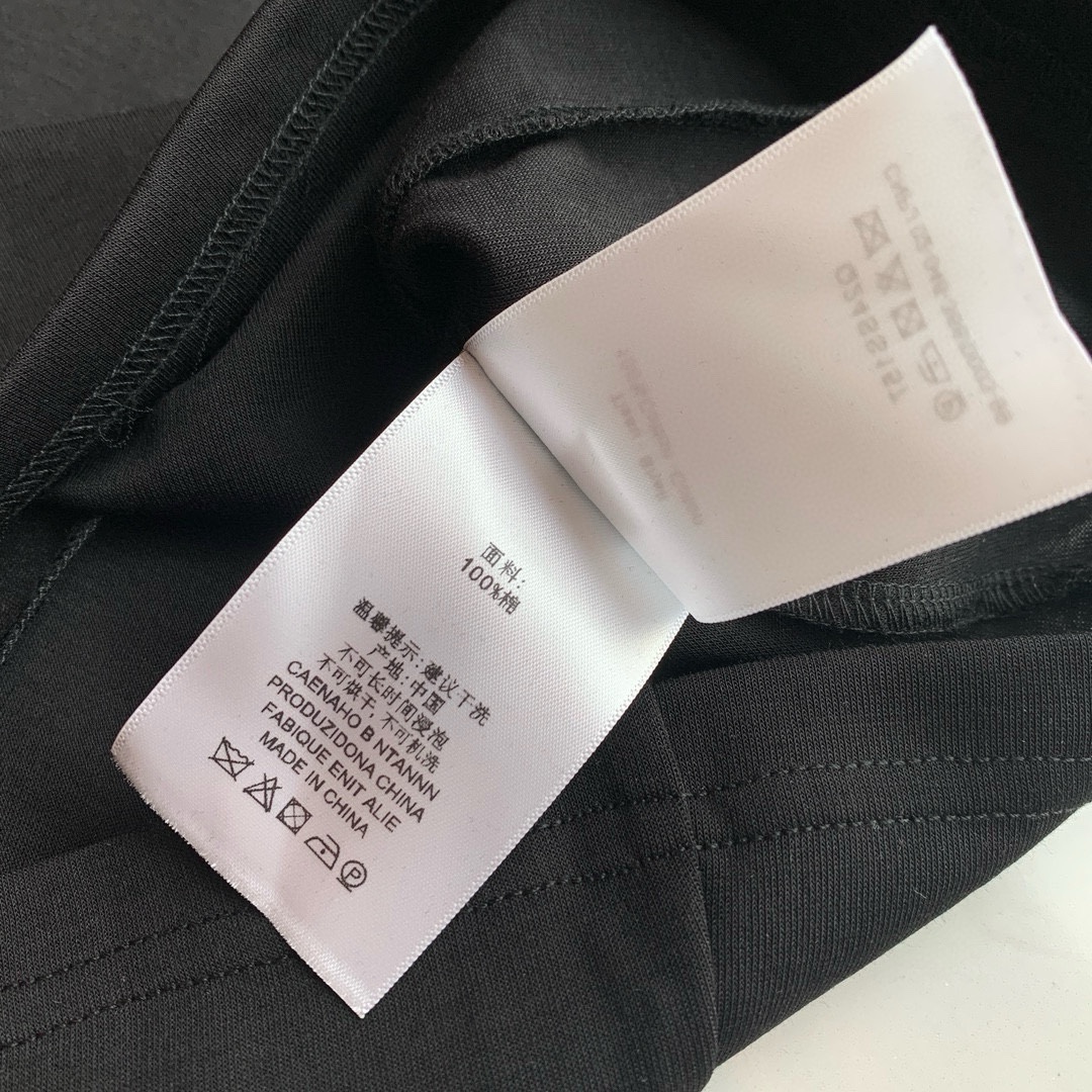 超激得品質保証 レディース セリーヌtシャツスーパーコピー 純綿 トップス 丸首 ファッション 夏服 目立つ！ブラック_6