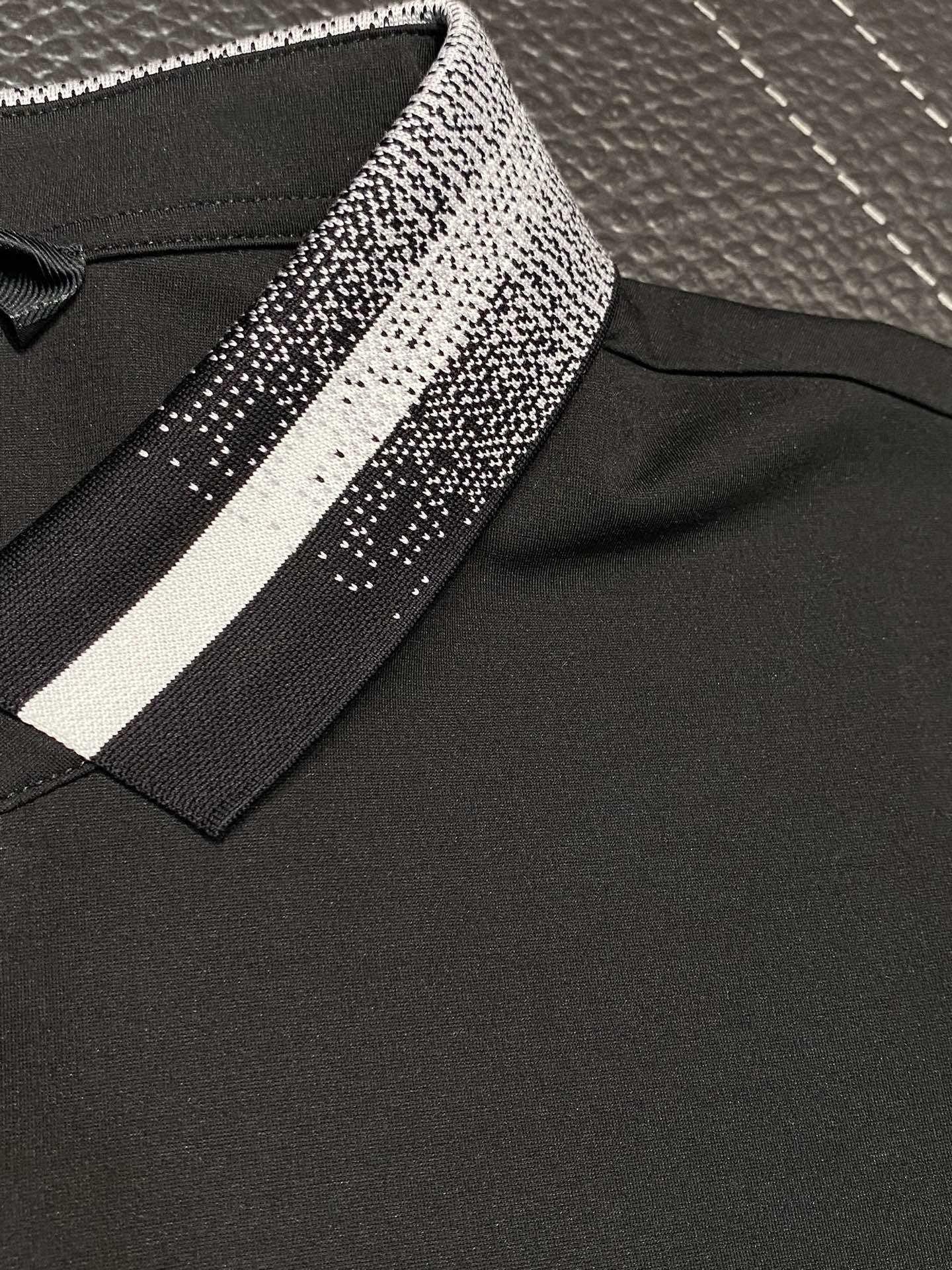 魅せるセリーヌ アウトレット tシャツ激安通販 半袖 トップス シンプル 純綿 ポロシャツ メンズ 快適 ブラック_5