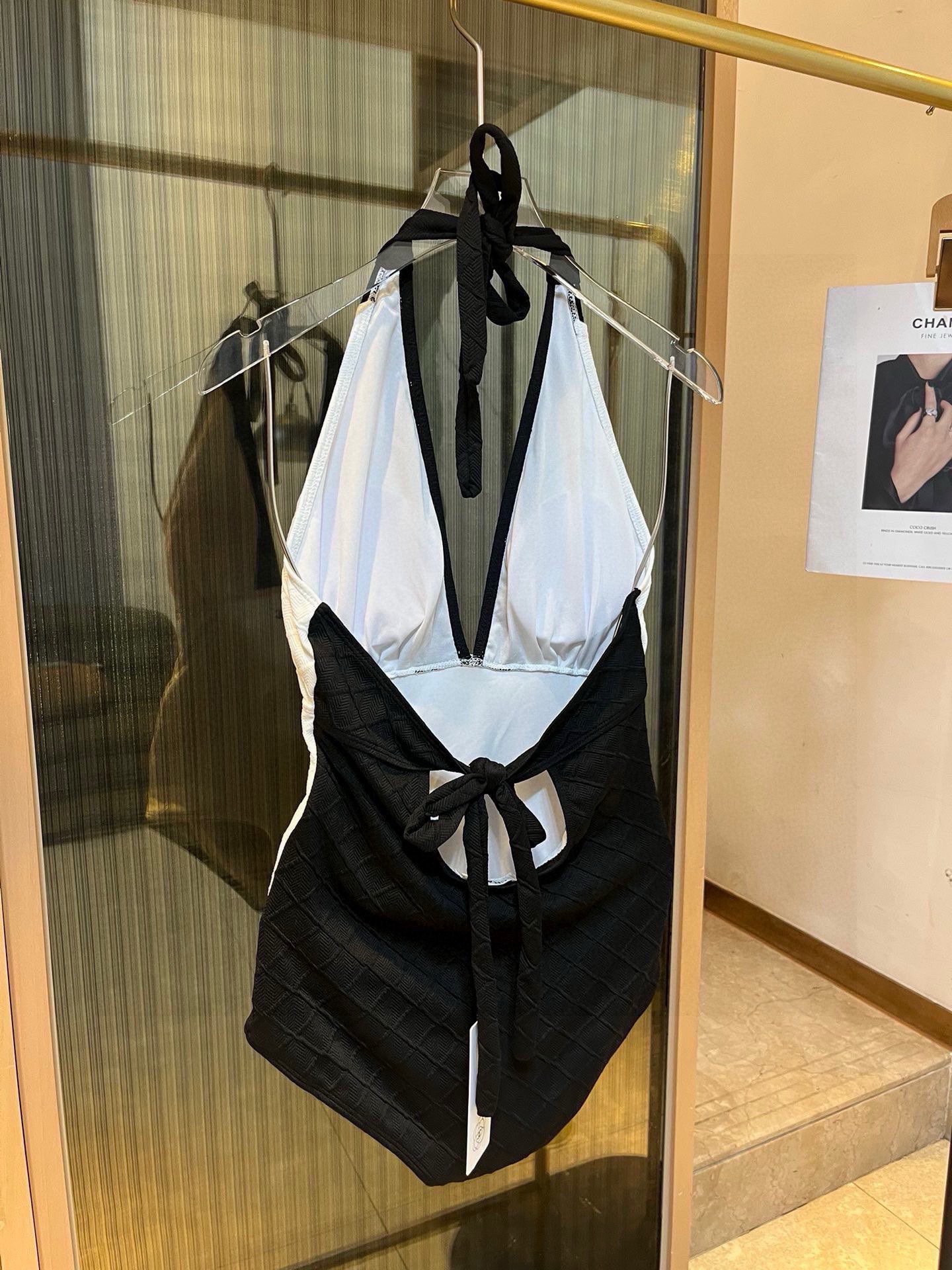シャネル ヌワール偽物 レディース セクシー ビキニ ワンピース 旅行 スイミング 泳ぎ服 優雅 2色可選_7