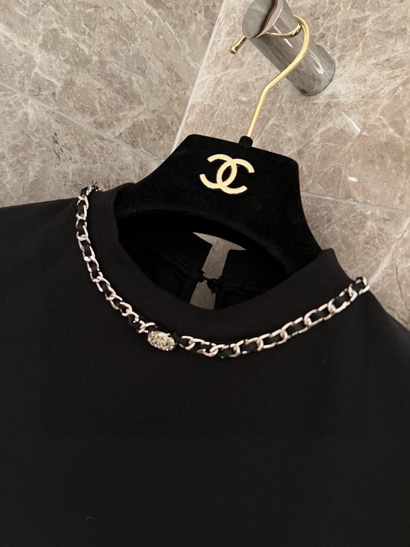 HOT100%新品 chanel t シャツ ピンク偽物 半袖 トップス 純綿 シンプ 人気品 レディース 2色可選_6