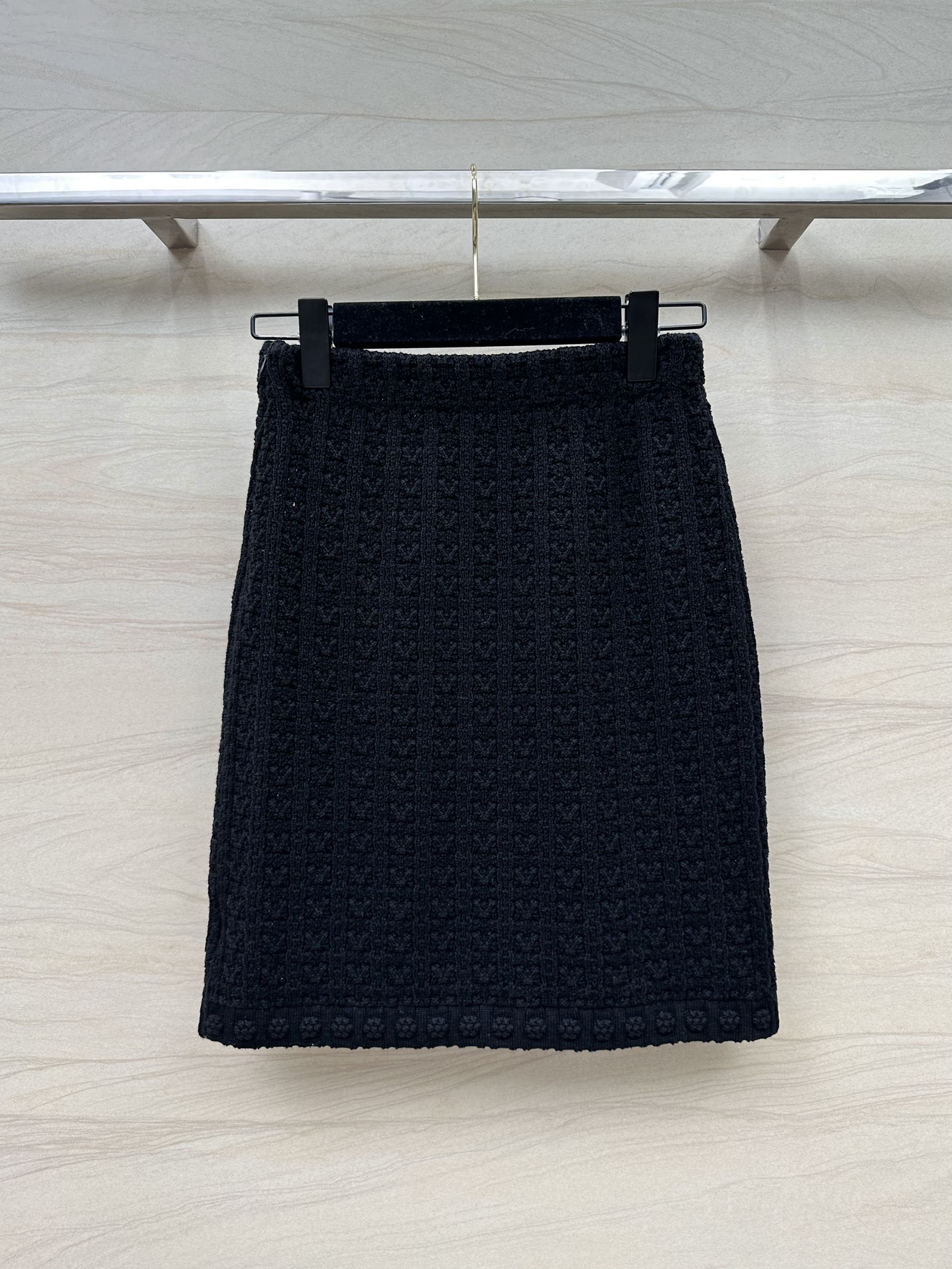 chanel スカート激安通販 春夏新品 刺繍 半身 ファッション 高級感 A形 美脚 レディース ブラック_9