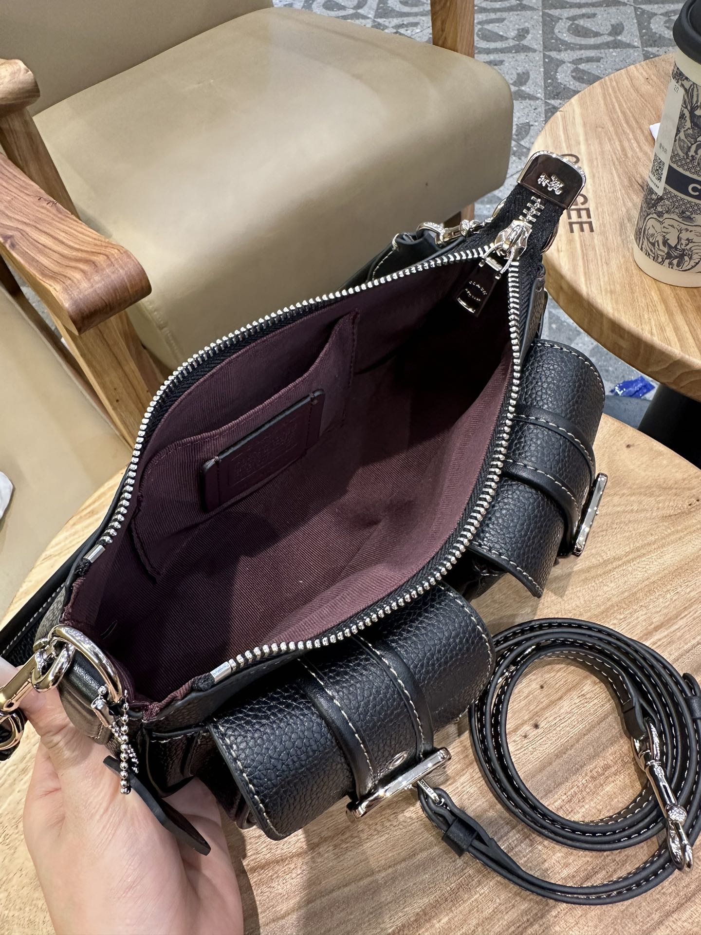 限定人気品★セール！コーチバッグ レディース偽物 フランスパンバッグ 持ちバッグ シンプル 人気 ブラウン_9