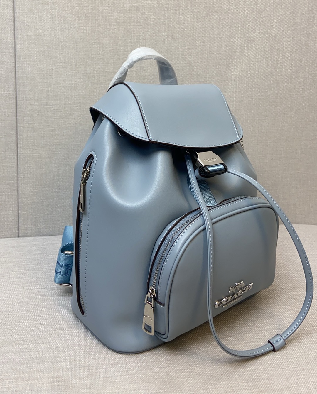 品質保証安い coach アメリカ偽物 バックバッグ レザー 牛革 カジュアル 旅行 レディース ブルー_4