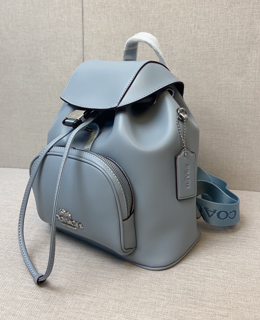 品質保証安い coach アメリカ偽物 バックバッグ レザー 牛革 カジュアル 旅行 レディース ブルー_5