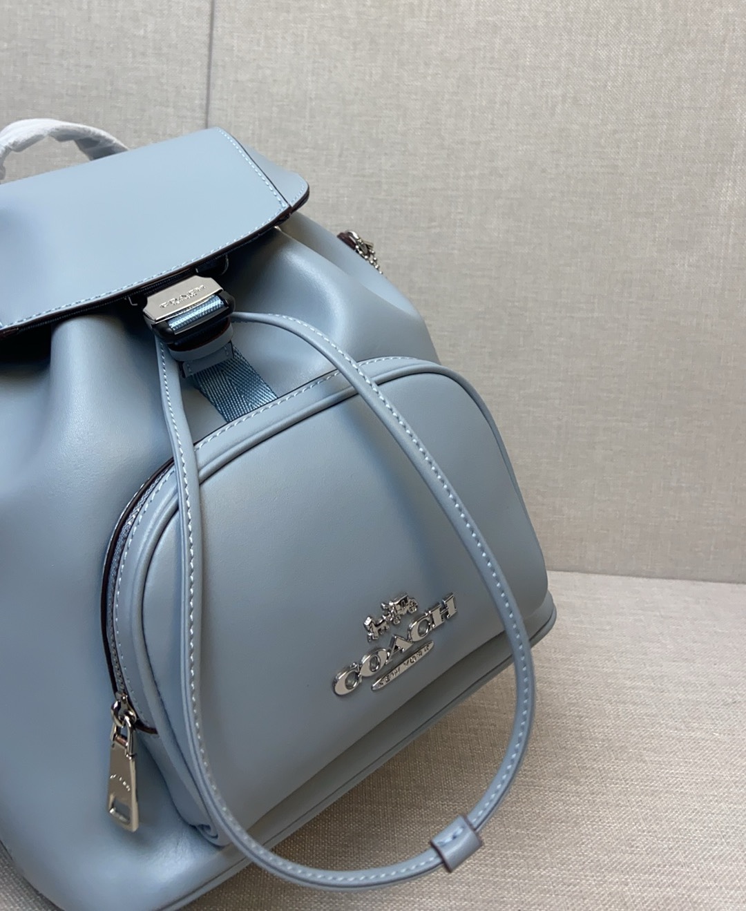 品質保証安い coach アメリカ偽物 バックバッグ レザー 牛革 カジュアル 旅行 レディース ブルー_6
