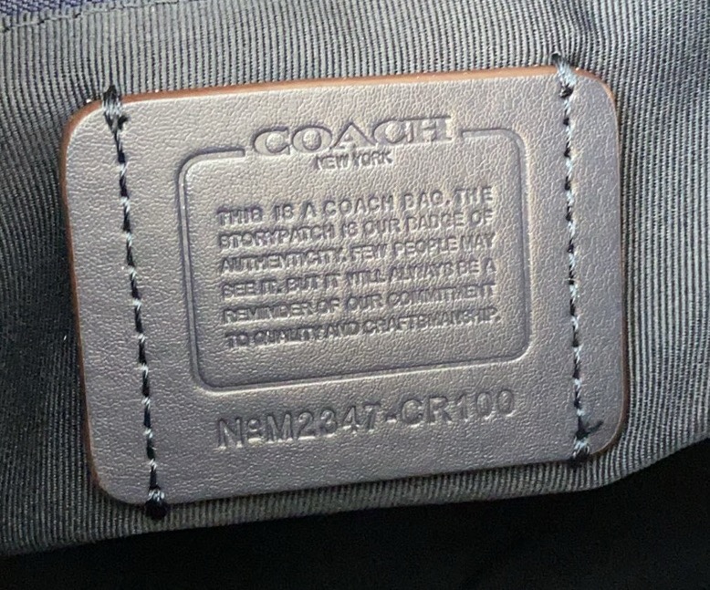 品質保証安い coach アメリカ偽物 バックバッグ レザー 牛革 カジュアル 旅行 レディース ブルー_9