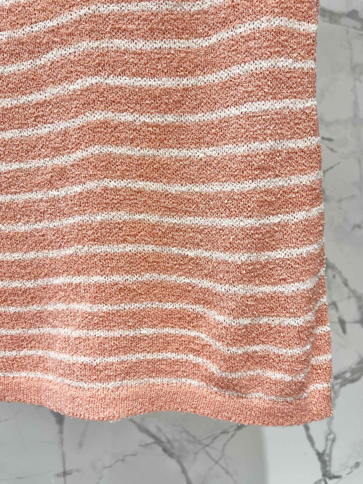 ミュウミュウ デニムスカート激安通販 ジレー 半身スカート 2点セット 夏服 爽やか 春夏新品 縞 シンプル ピンク_6