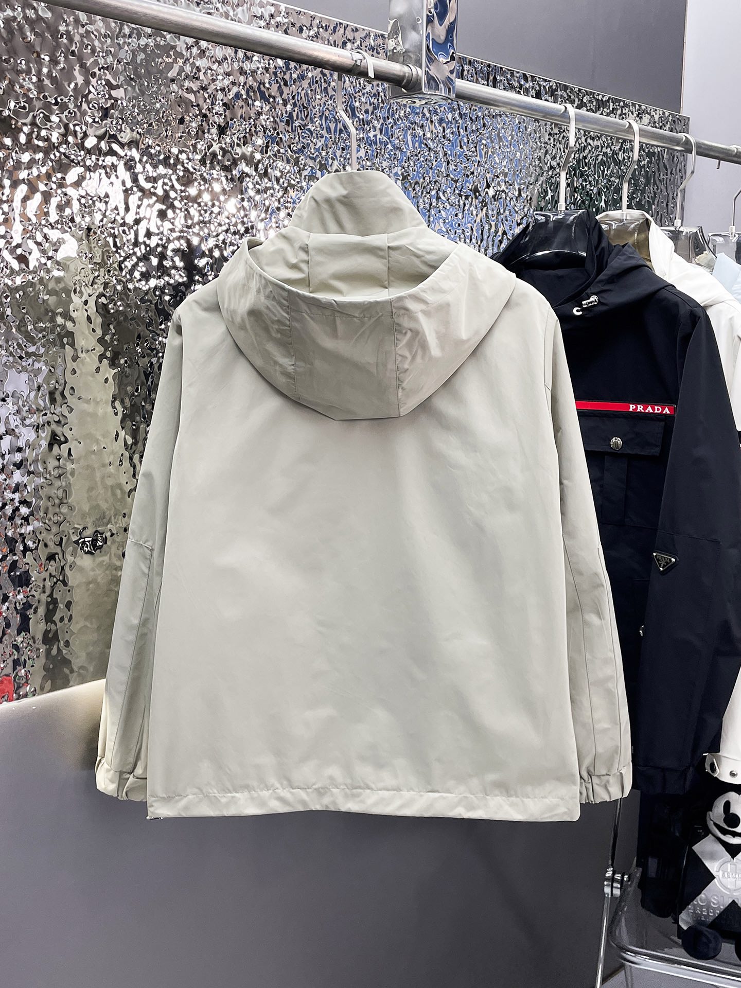 prada キルティング ジャケットＮ級品 アウター 柔らかい トップス 運動 ファッション メンズ ホワイト_3