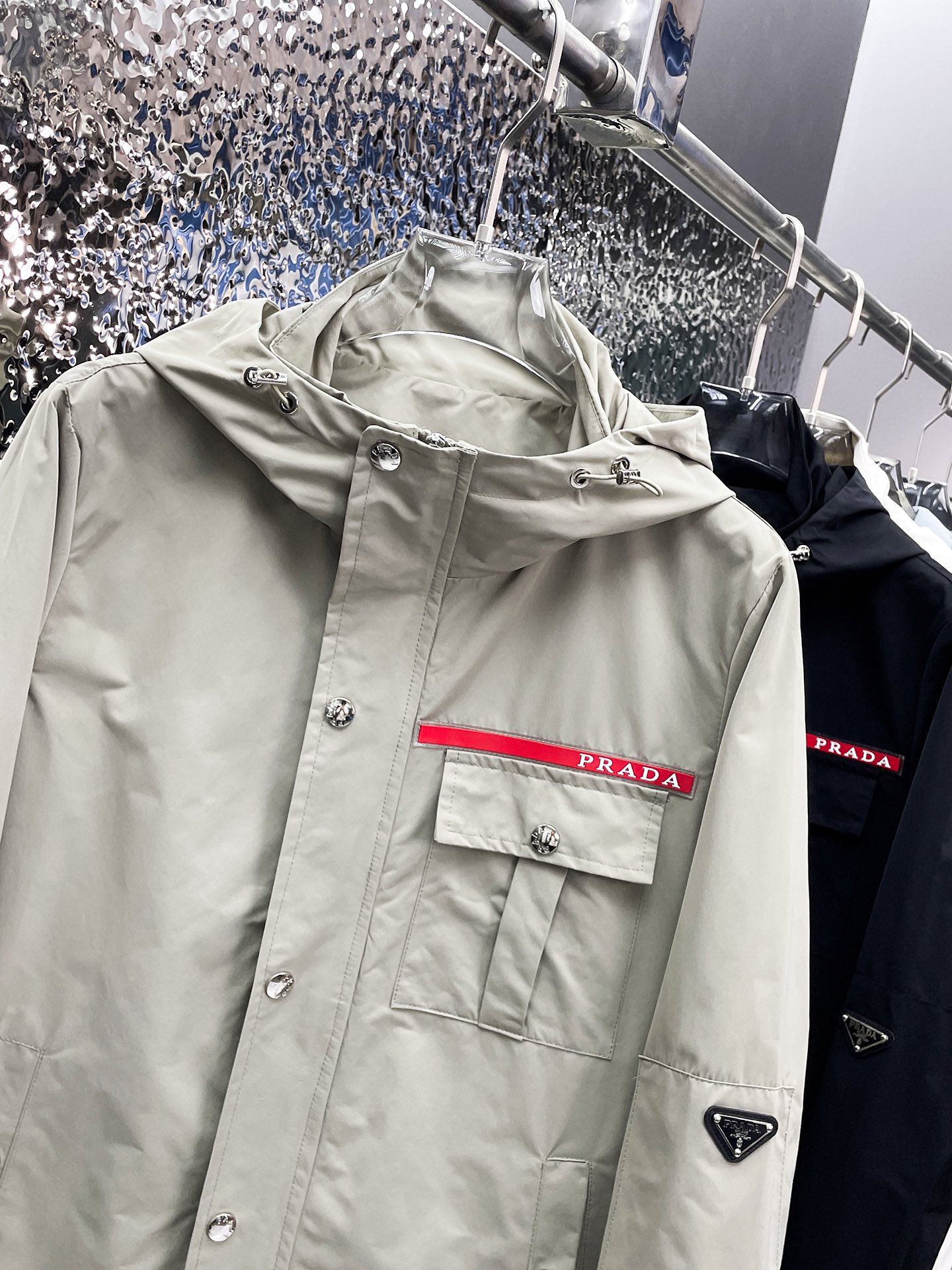 prada キルティング ジャケットＮ級品 アウター 柔らかい トップス 運動 ファッション メンズ ホワイト_4