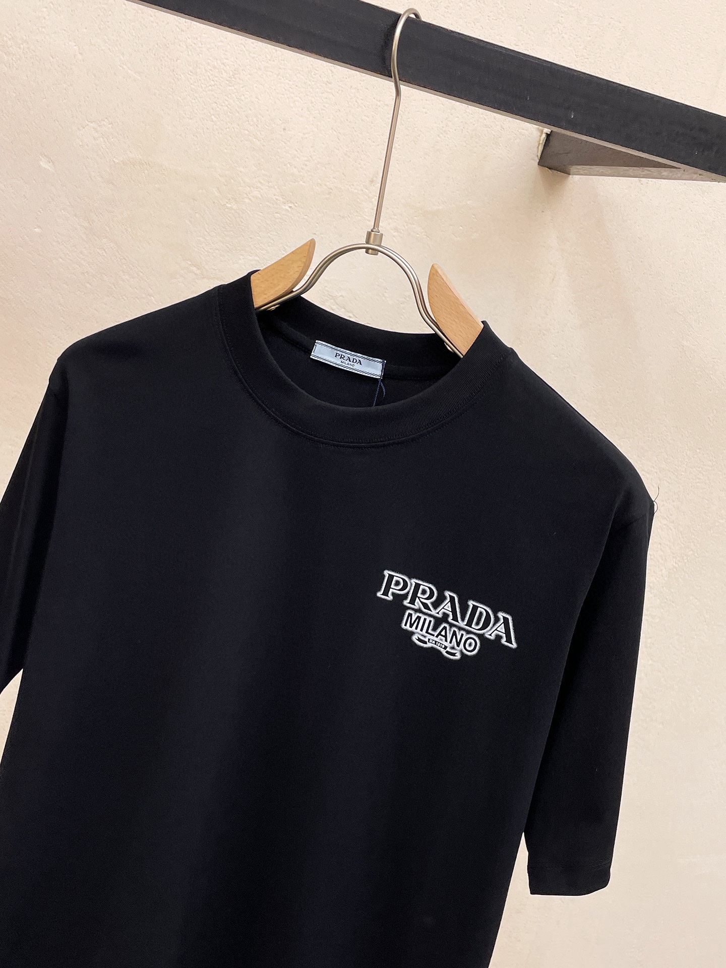 【激安】高級品通販 prada 3 パック t シャツ偽物 短袖 ゆったり 純綿 トップス プリント 夏服 ブラック_3
