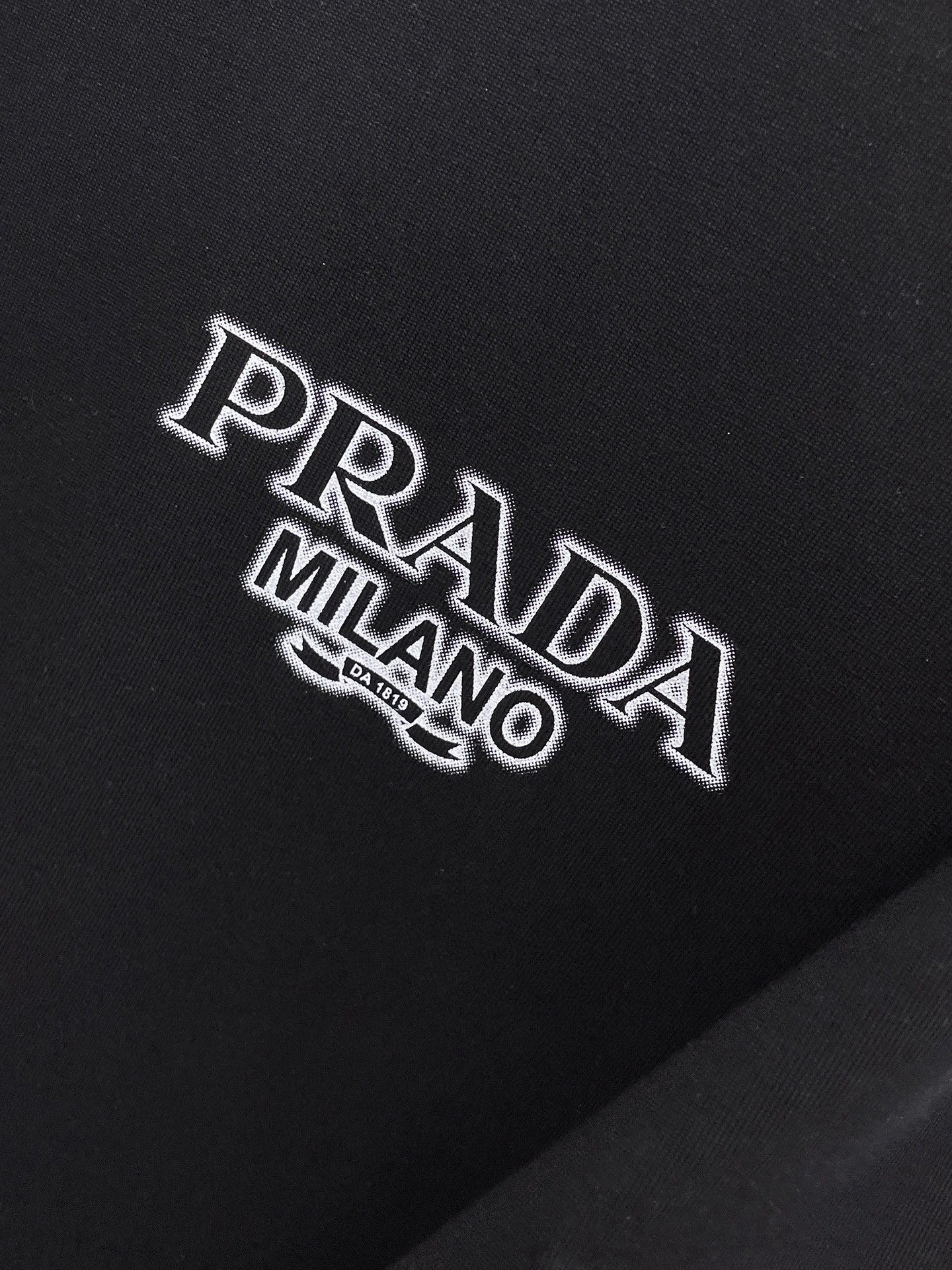 【激安】高級品通販 prada 3 パック t シャツ偽物 短袖 ゆったり 純綿 トップス プリント 夏服 ブラック_4