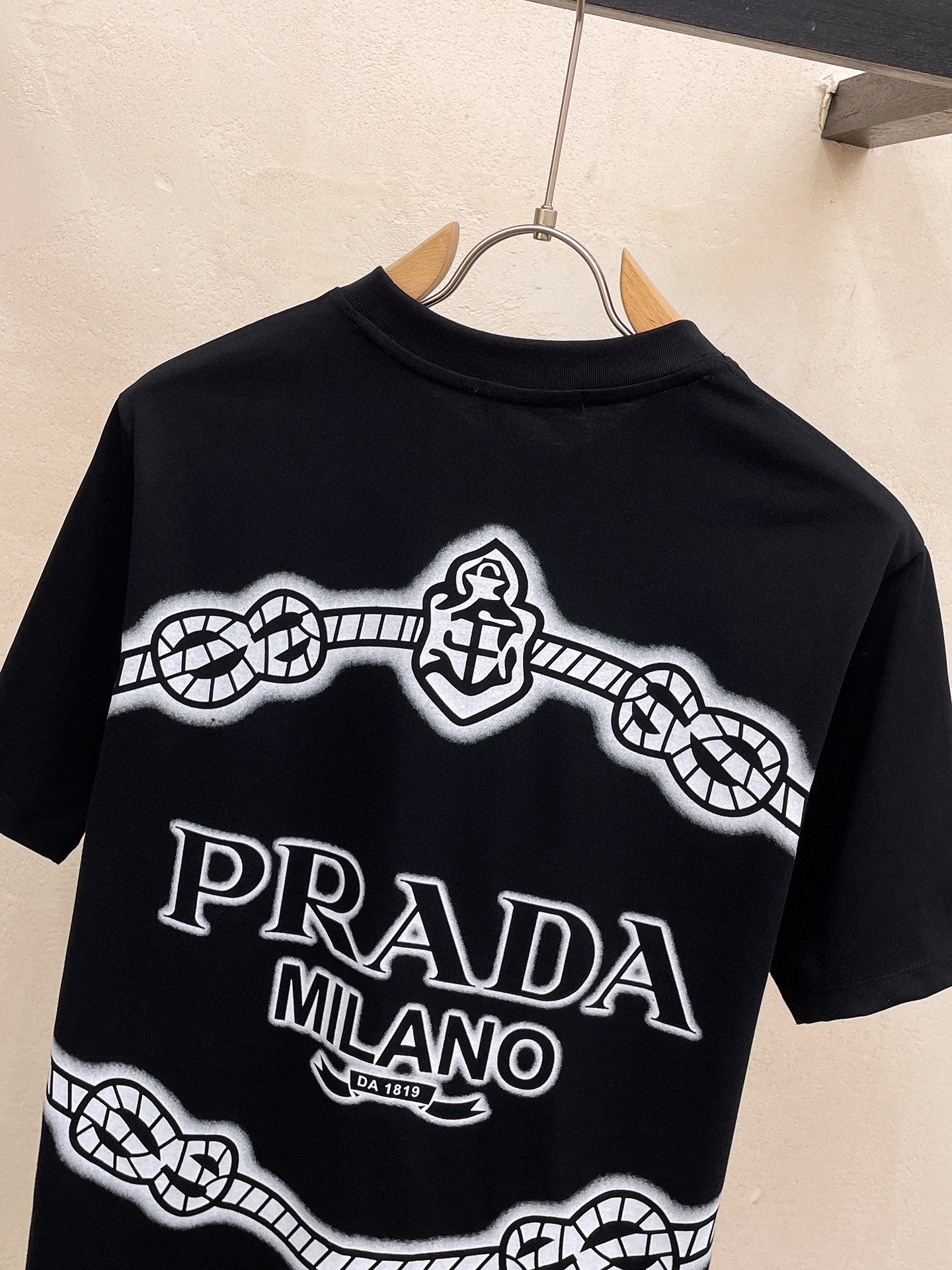 【激安】高級品通販 prada 3 パック t シャツ偽物 短袖 ゆったり 純綿 トップス プリント 夏服 ブラック_9