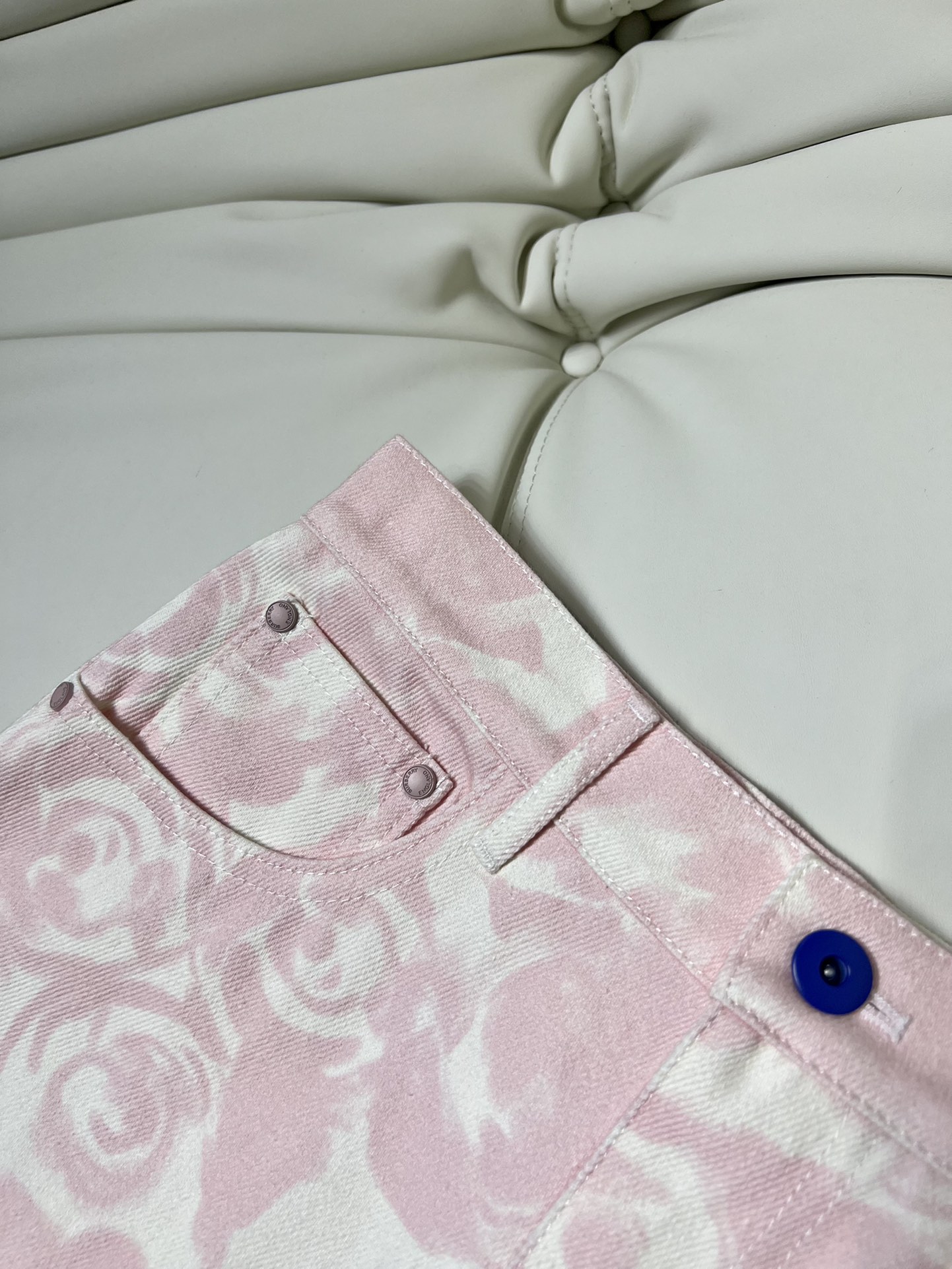今季セール限定品 バーバリースカート 安室奈美恵Ｎ級品 花柄 通勤 レディース デニム素材 美脚 柔らかい ピンク_2