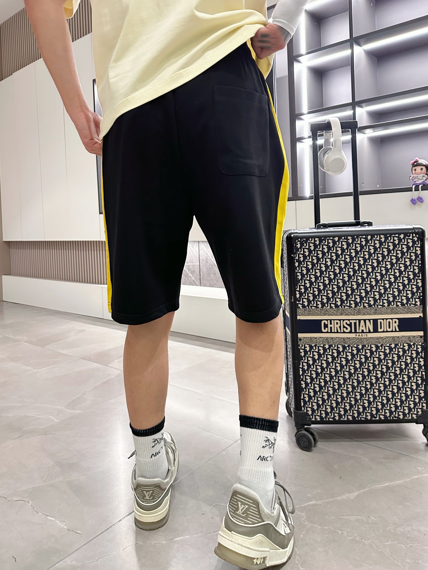 最安値！大人気 フェンディ クチュールスーパーコピー 夏 ショットパンツ カジュアル 柔らかい 爽やか メンズ ブラック_2