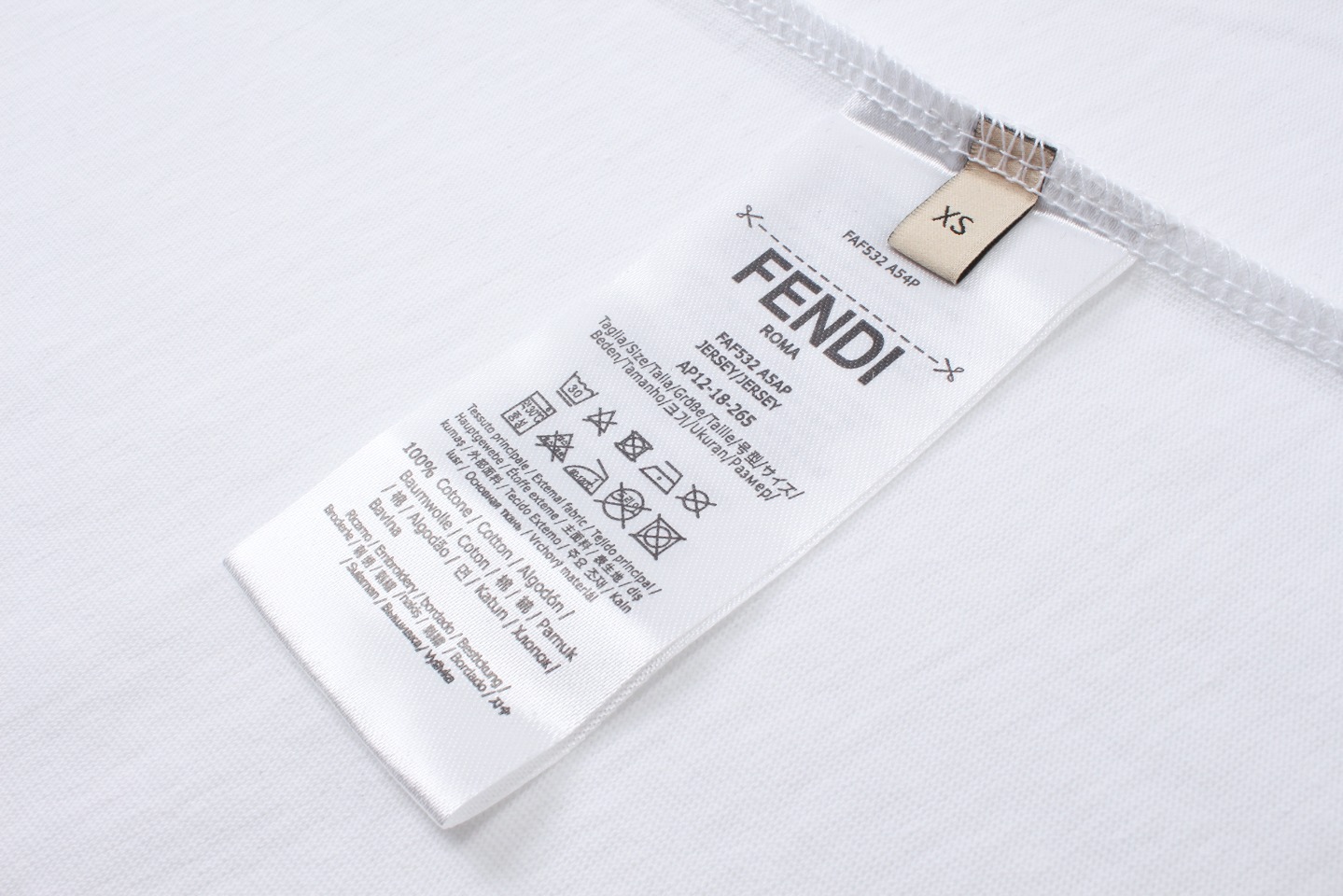 超激得新品 fendi メンズ シャツ偽物 トップス 春夏新品 純綿 半袖 柔らかい 男女兼用 人気販売 ホワイト_9