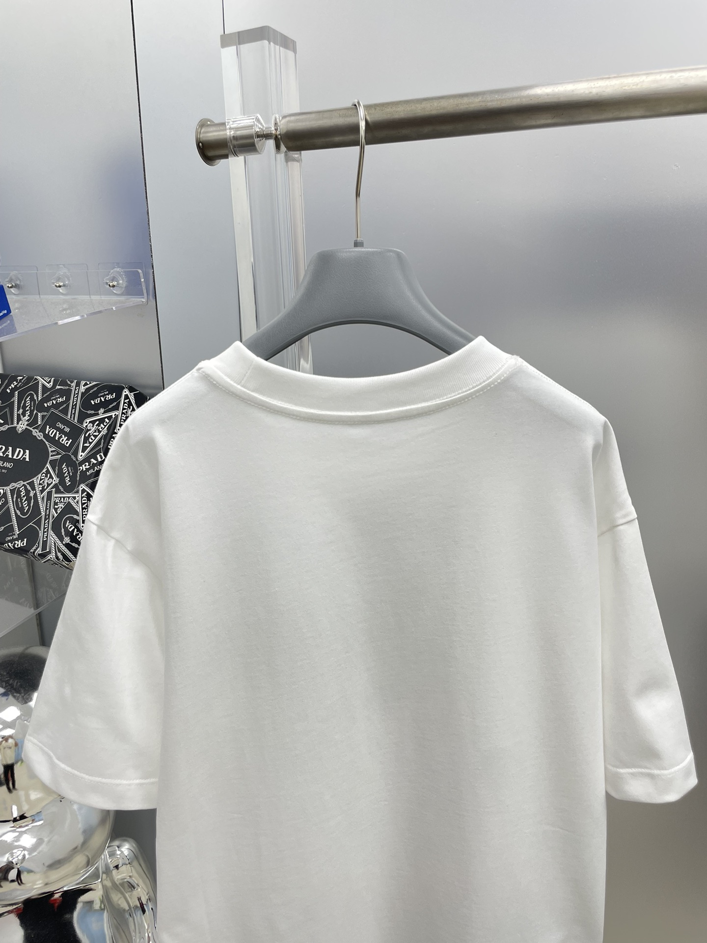 海外セレブ定番愛用 fendi fila コラボ t シャツコピー トップス 純綿 半袖 柔らかい 男女兼用 夏新品 シンプル ホワイト_6