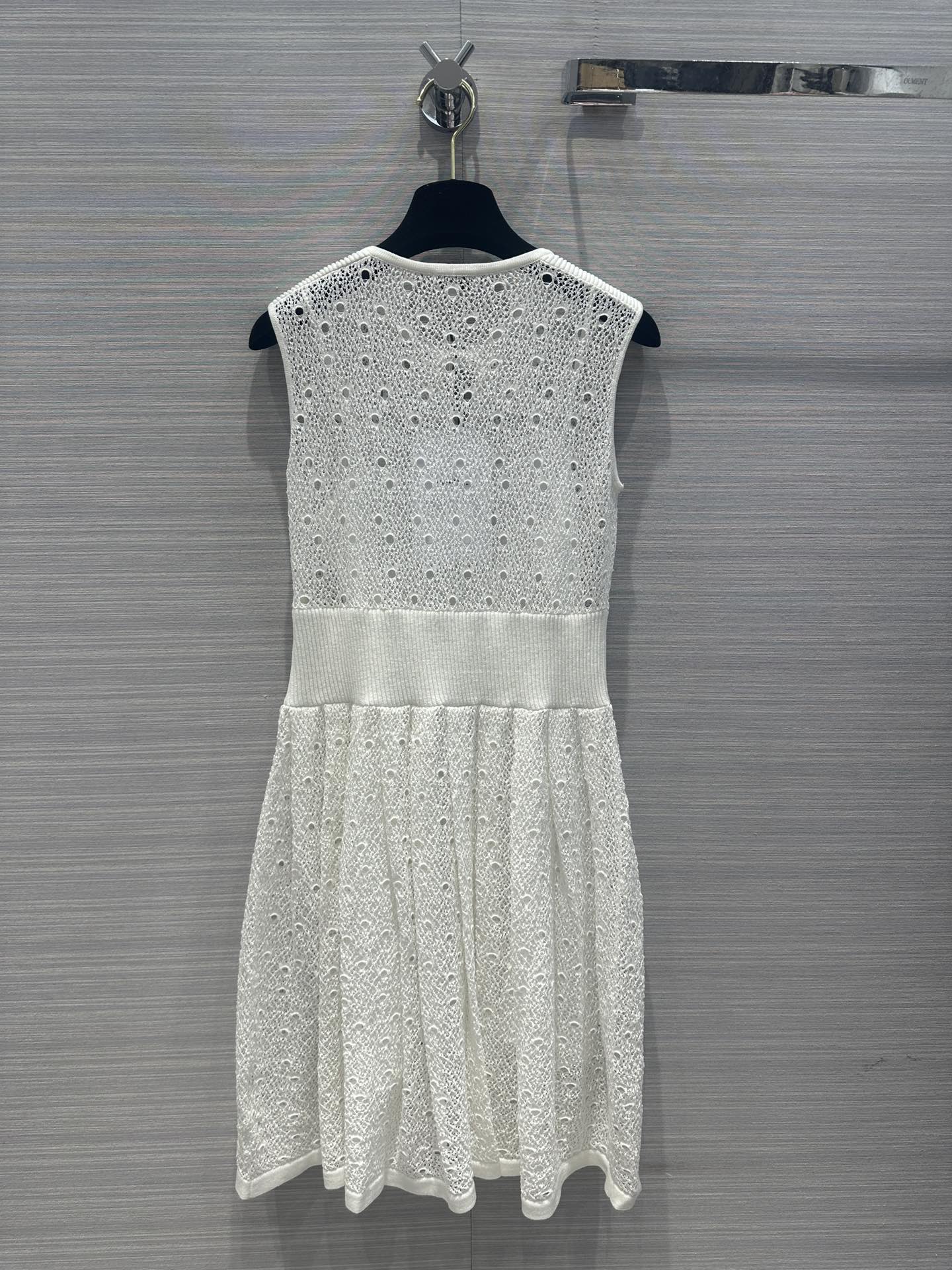 chanel スカート激安通販 カジュアル ワンピース 春夏新品 シンプル 無袖 品質保証 レディース ホワイト_7
