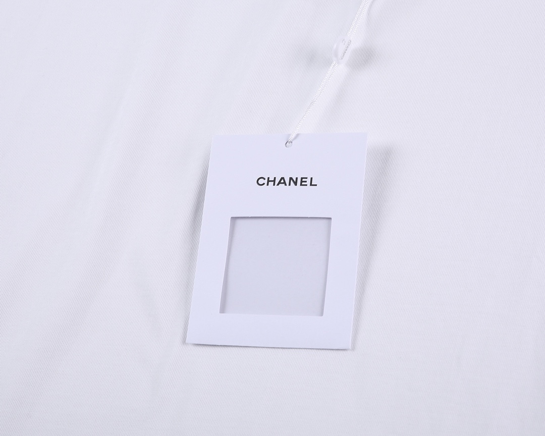 HOT品質保証 chanel t シャツ メンズスーパーコピー 短袖 純綿 トップス ロゴプリント 柔らかい 男女兼用 ホワイト_6