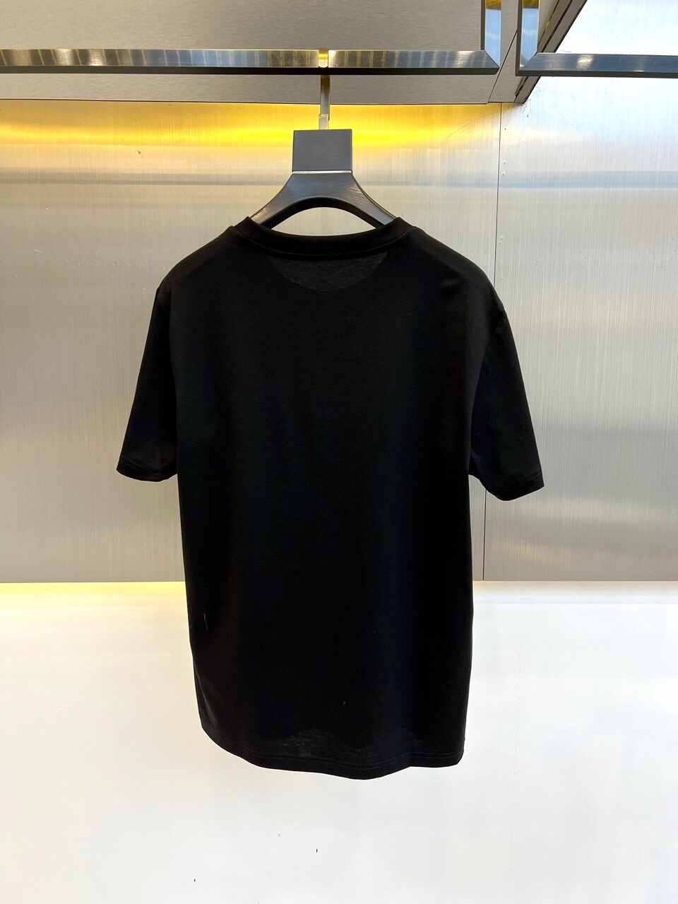 HOT 2024夏の定番 メンズ モンクレールtシャツ偽物 純綿 トップス 春夏 メンズ服 ロゴ刺繡 柔らかい シンプル ブラック_7