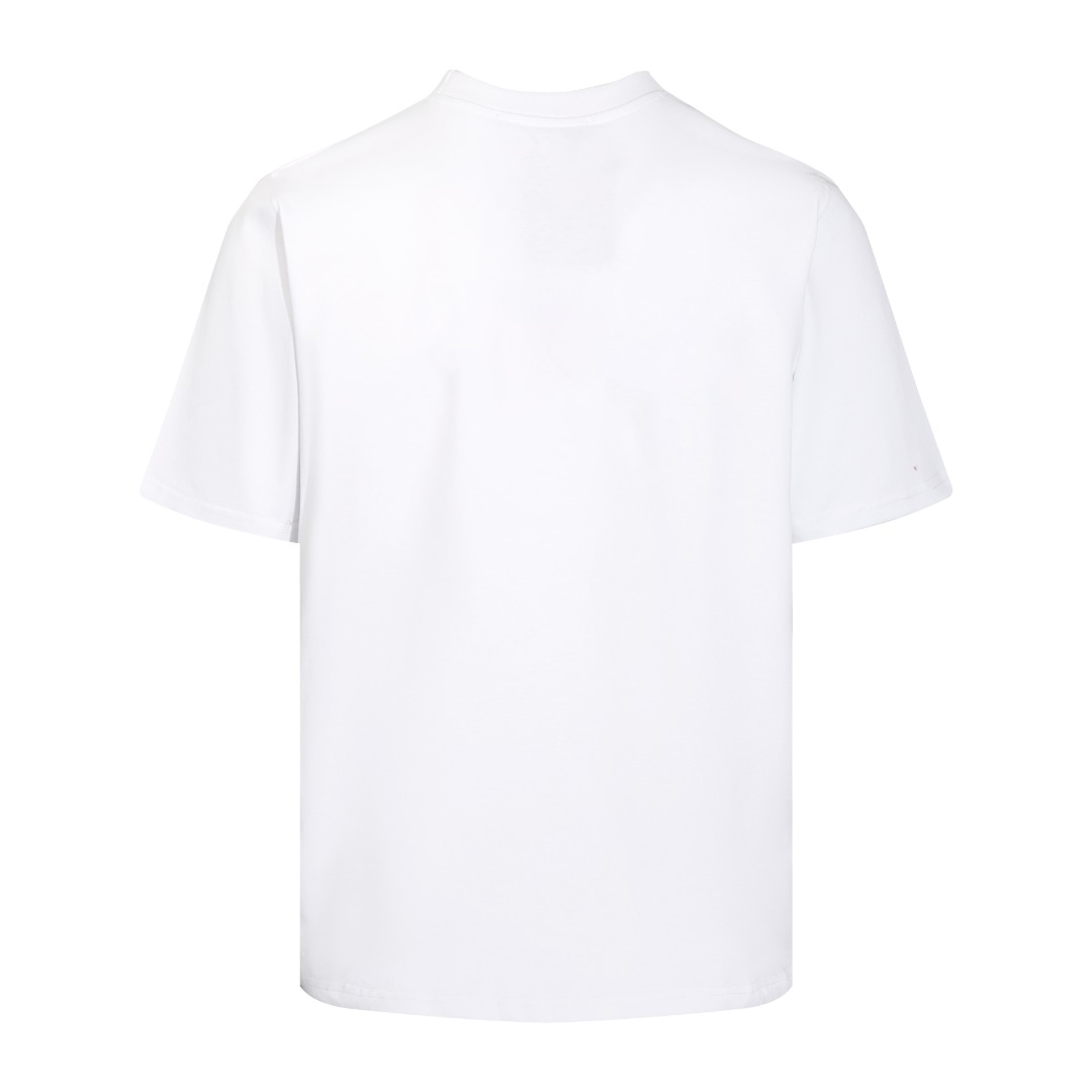 人気定番可愛い モンクレールtシャツ メンズ激安通販 純綿 トップス シンプル 半袖 丸首 人気品 男女兼用 ホワイト_8