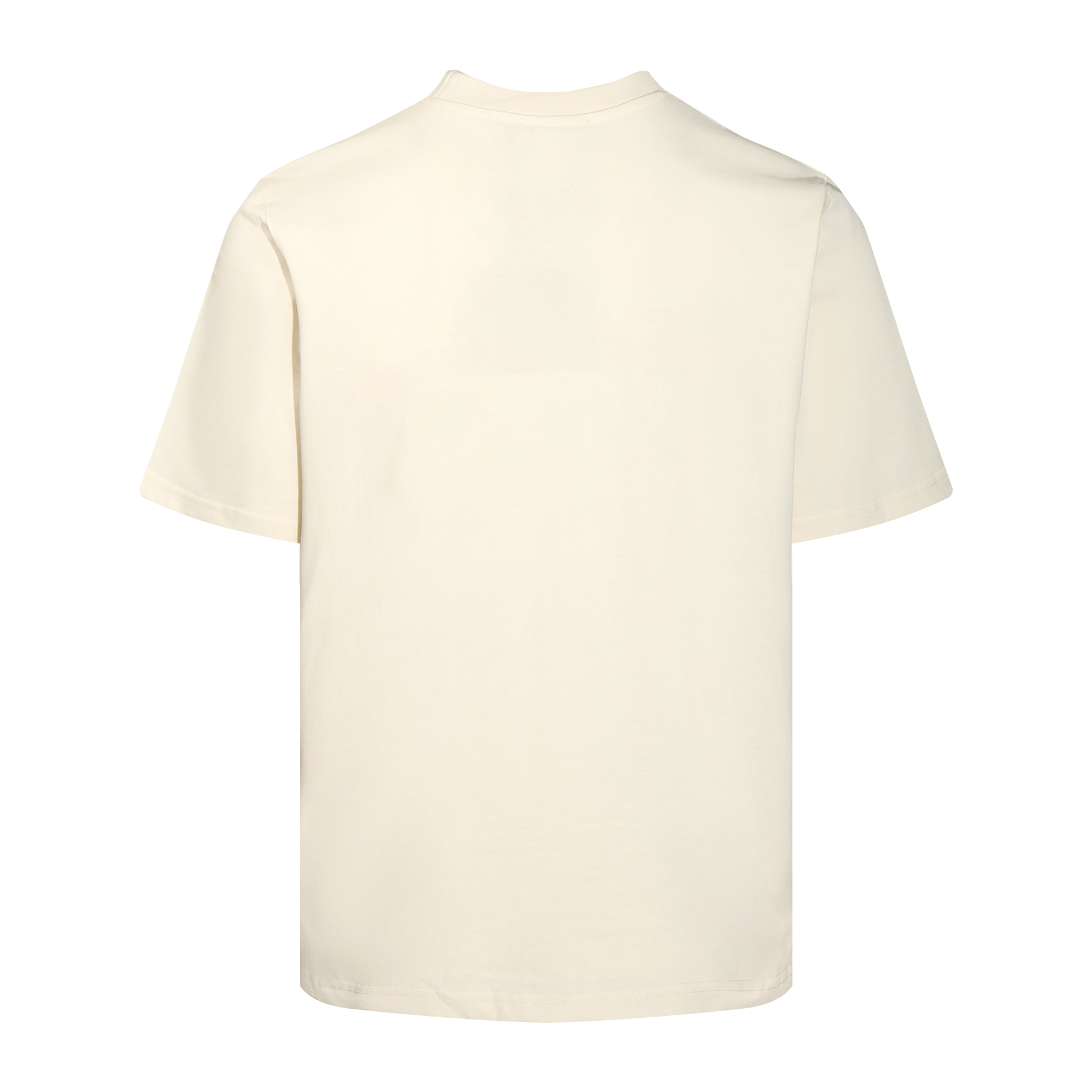 激安大特価最新作の モンクレールtシャツ メルカリコピー 純綿 トップス シンプル 半袖 男女兼用 ファッション 杏色_9