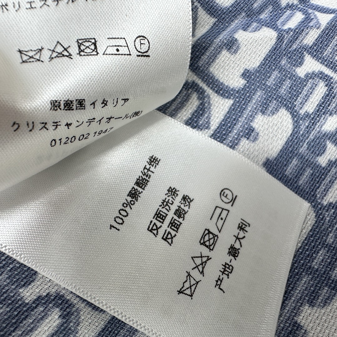 ディオールチュチュ偽物 シンプル 日焼け止め服 セット 運動 ランニング 通気性いい 軽量 プリント ショットパンツ トップス ブルー_9